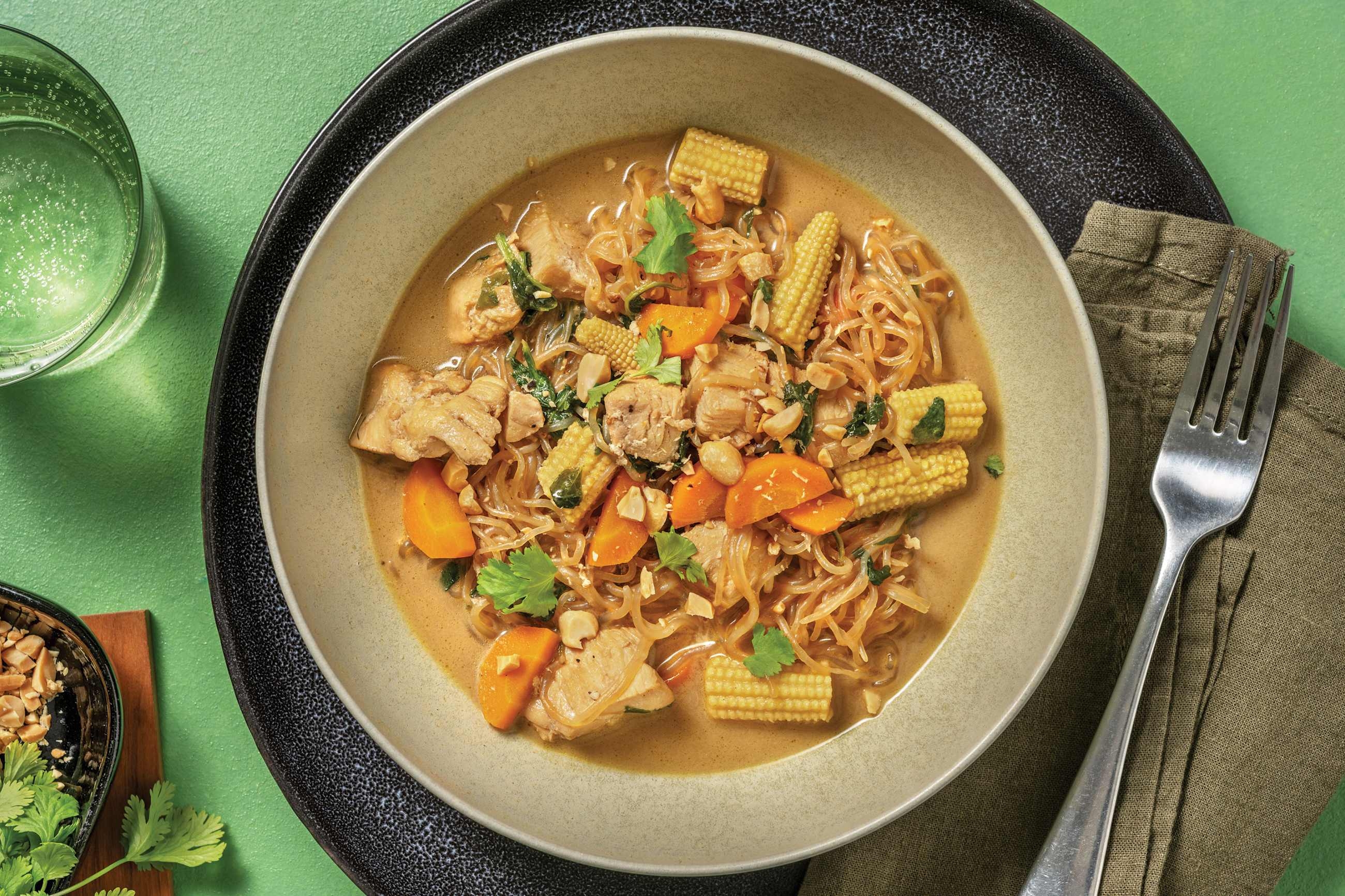Chicken & Carrot Noodle Laksa