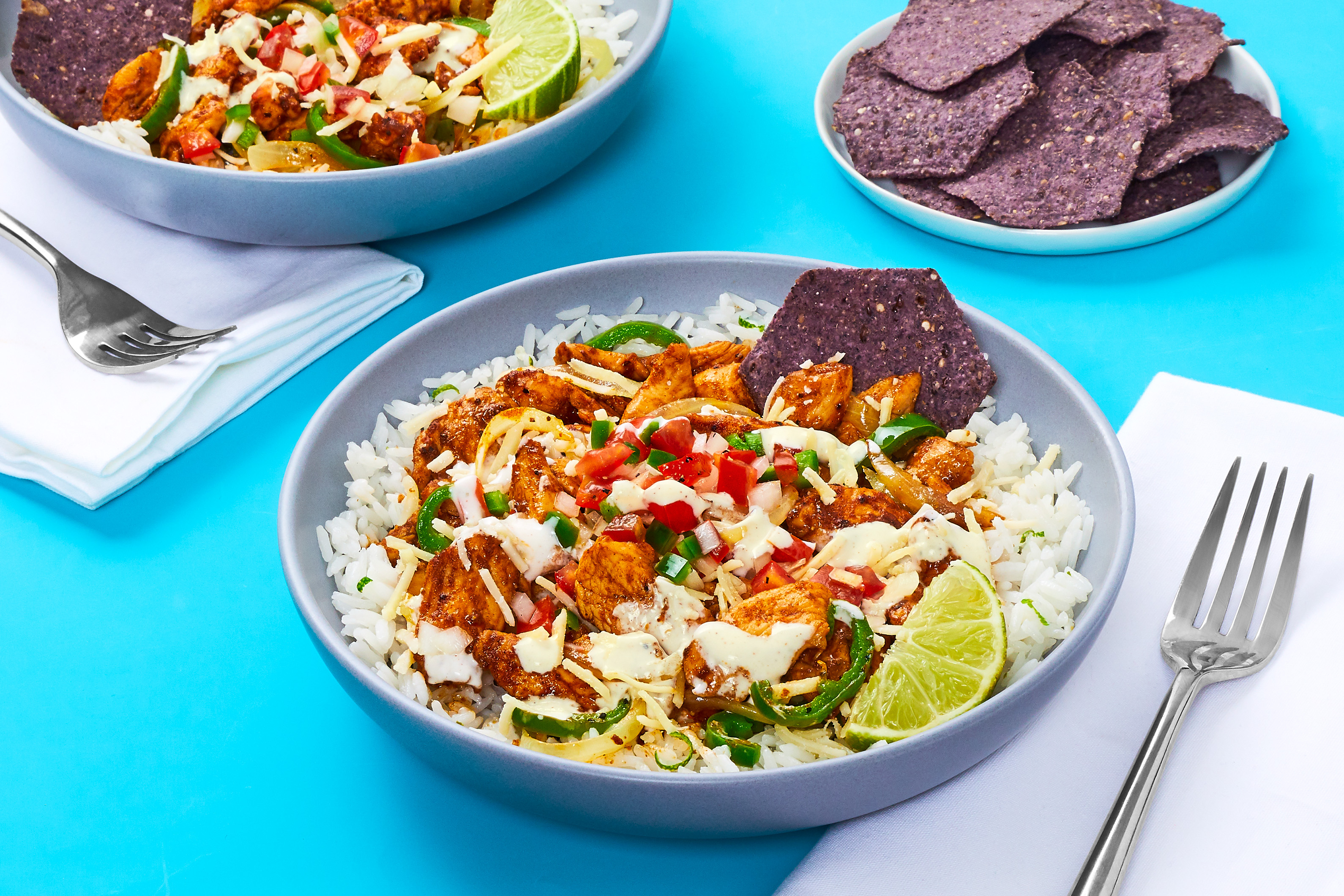 Chicken Fajita Bowls