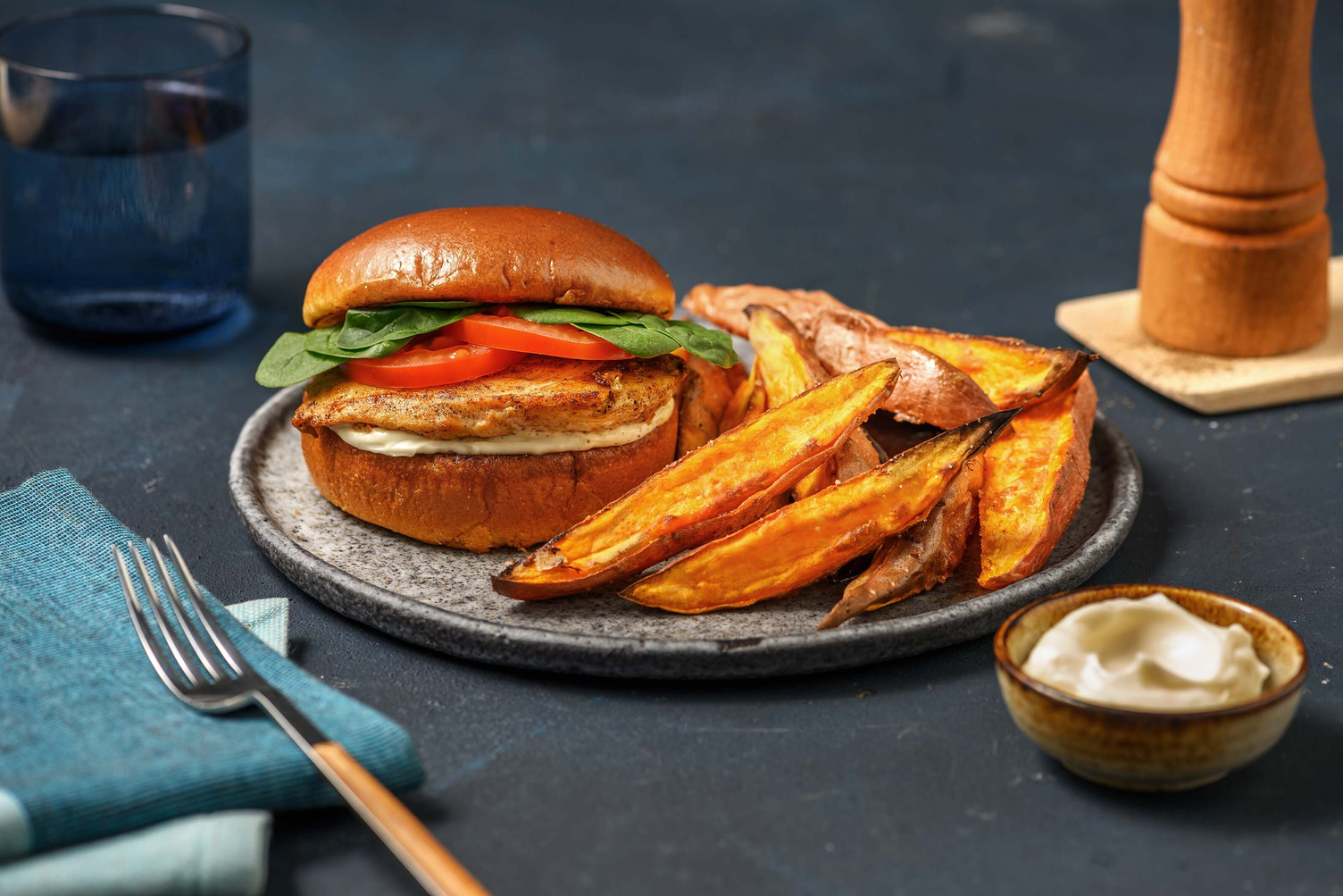 Chicken Lettuce Tomato Sammies