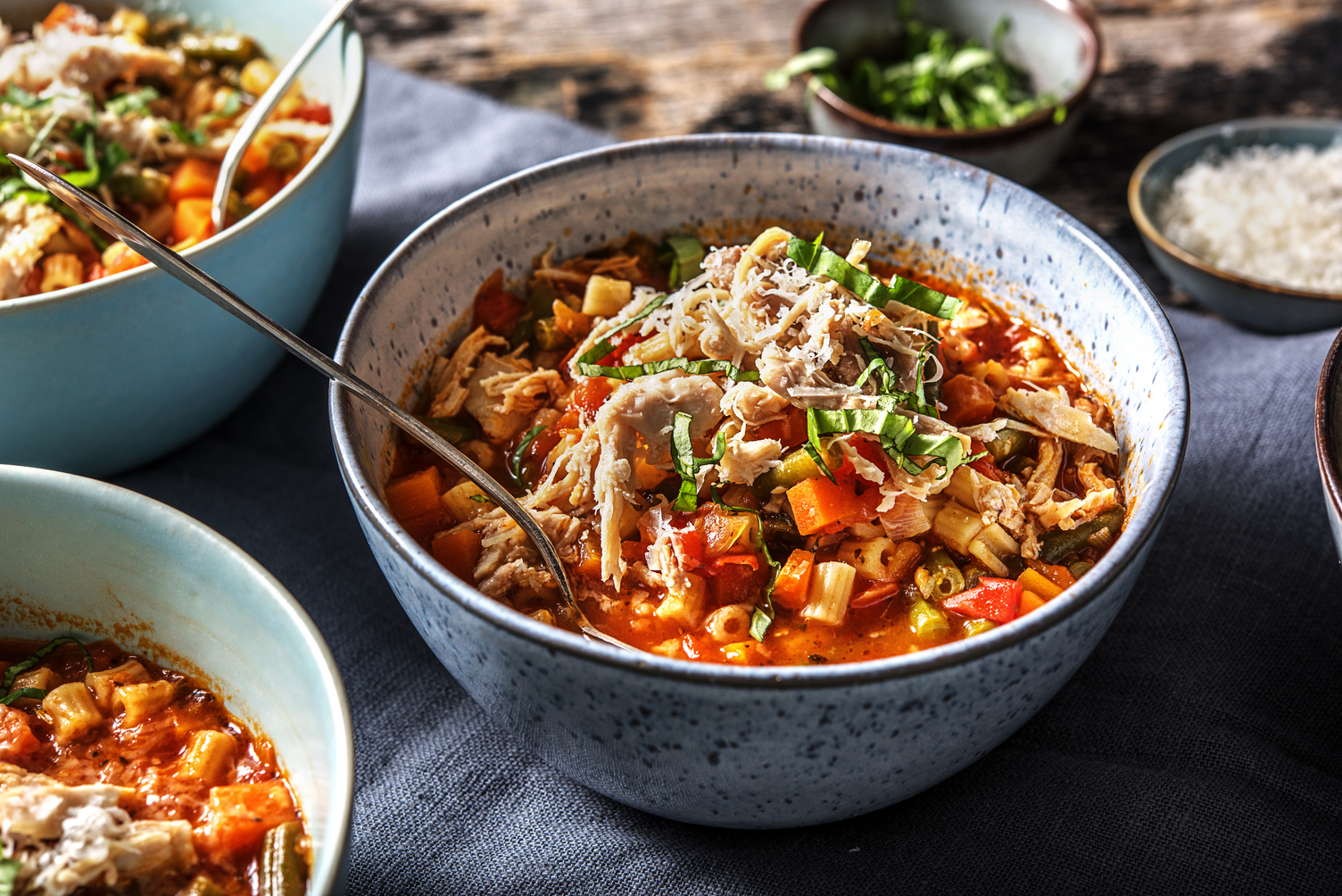 Chicken Minestrone Stew