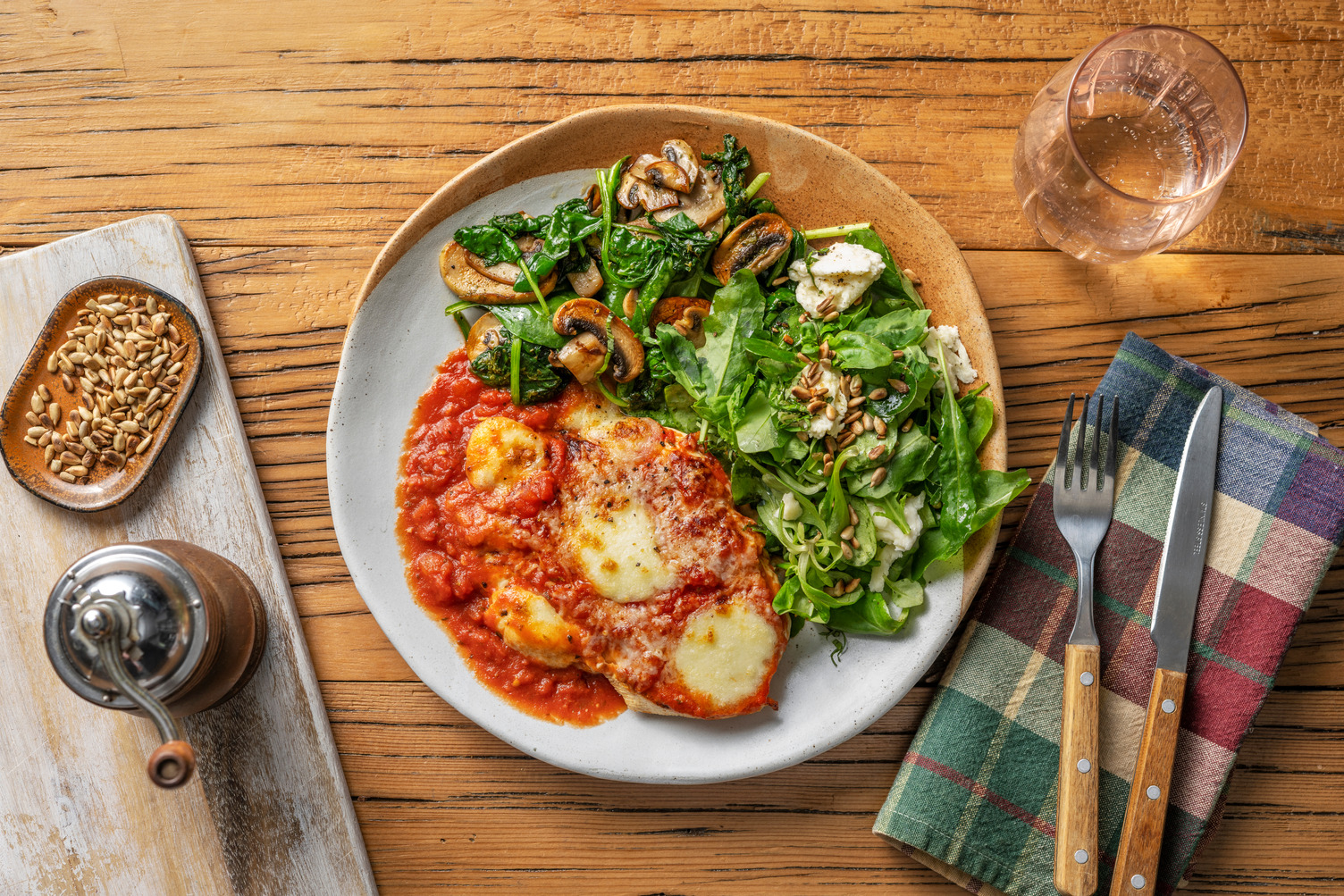 Chicken parmigiana