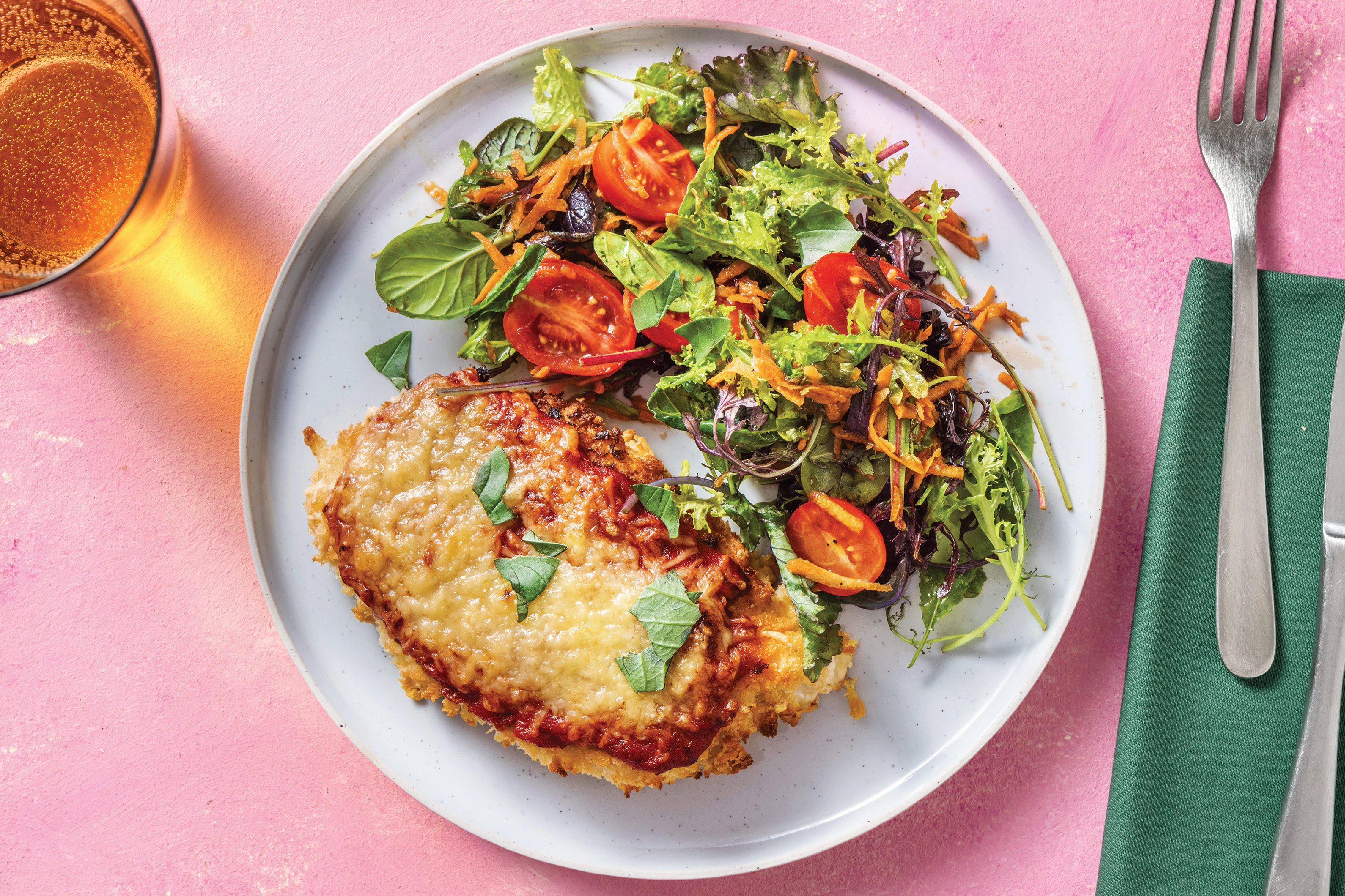 Classic Chicken Parmigiana