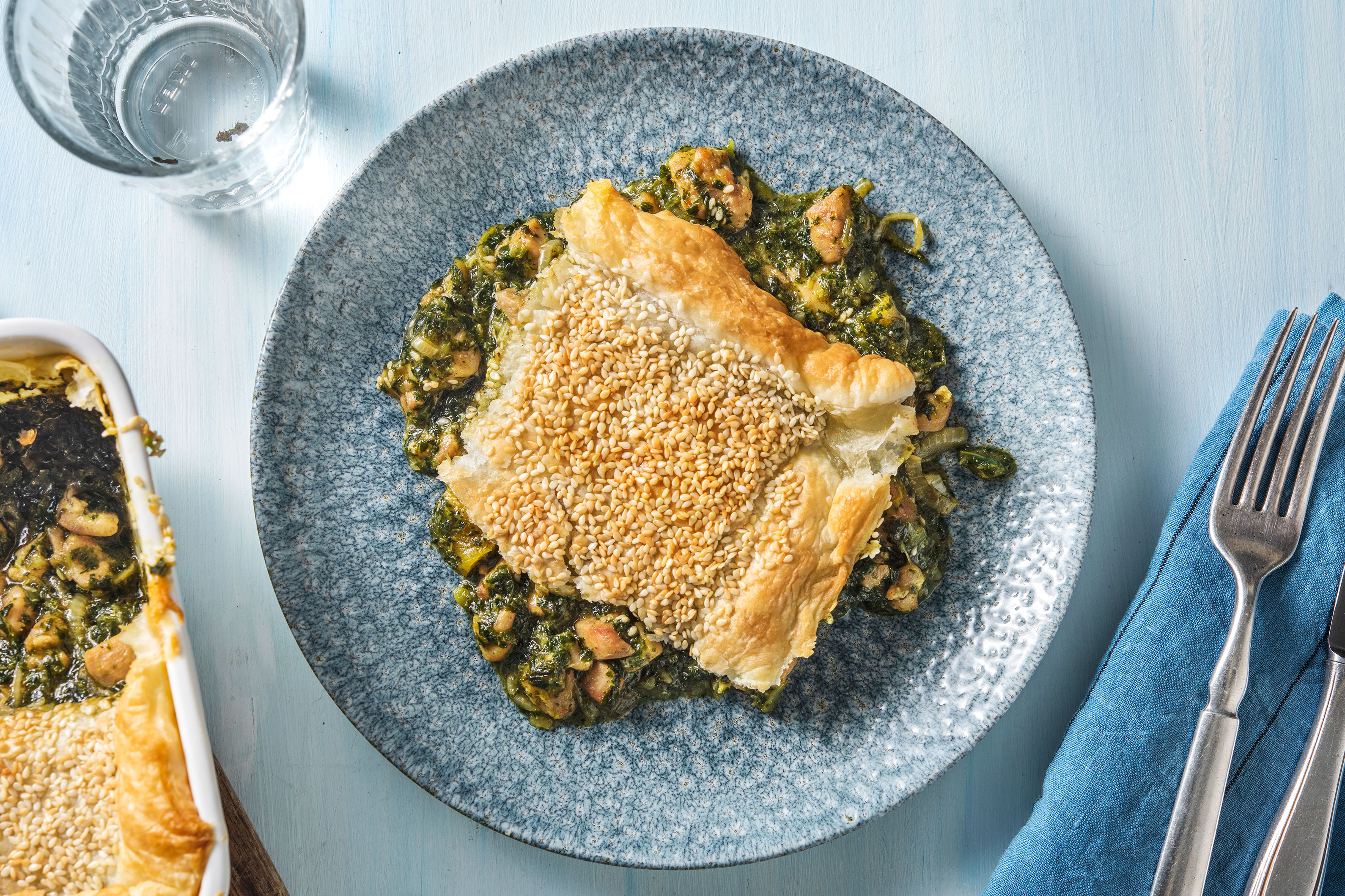 Chicken Pastilla Pie