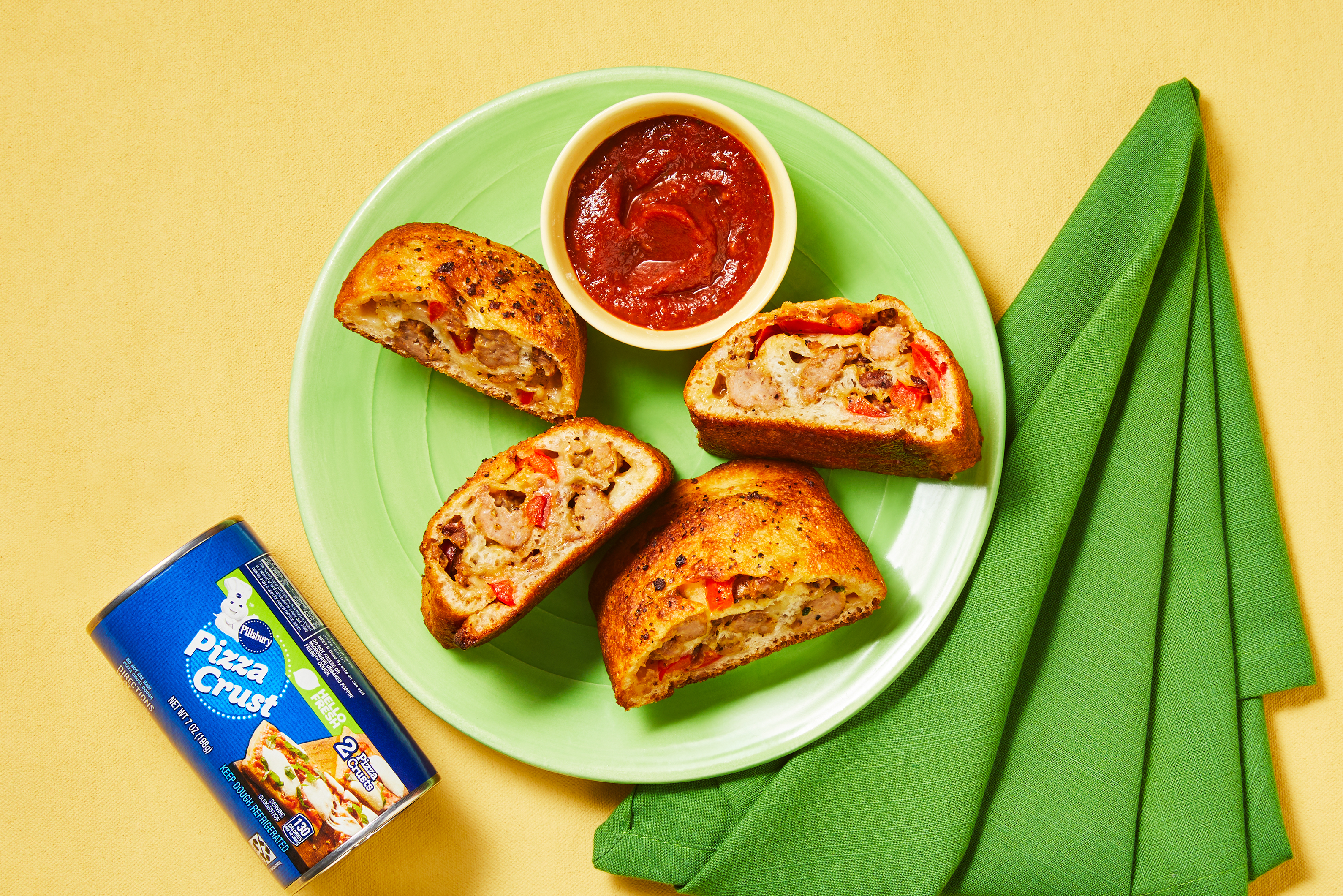 Chicken & Pepper Stromboli