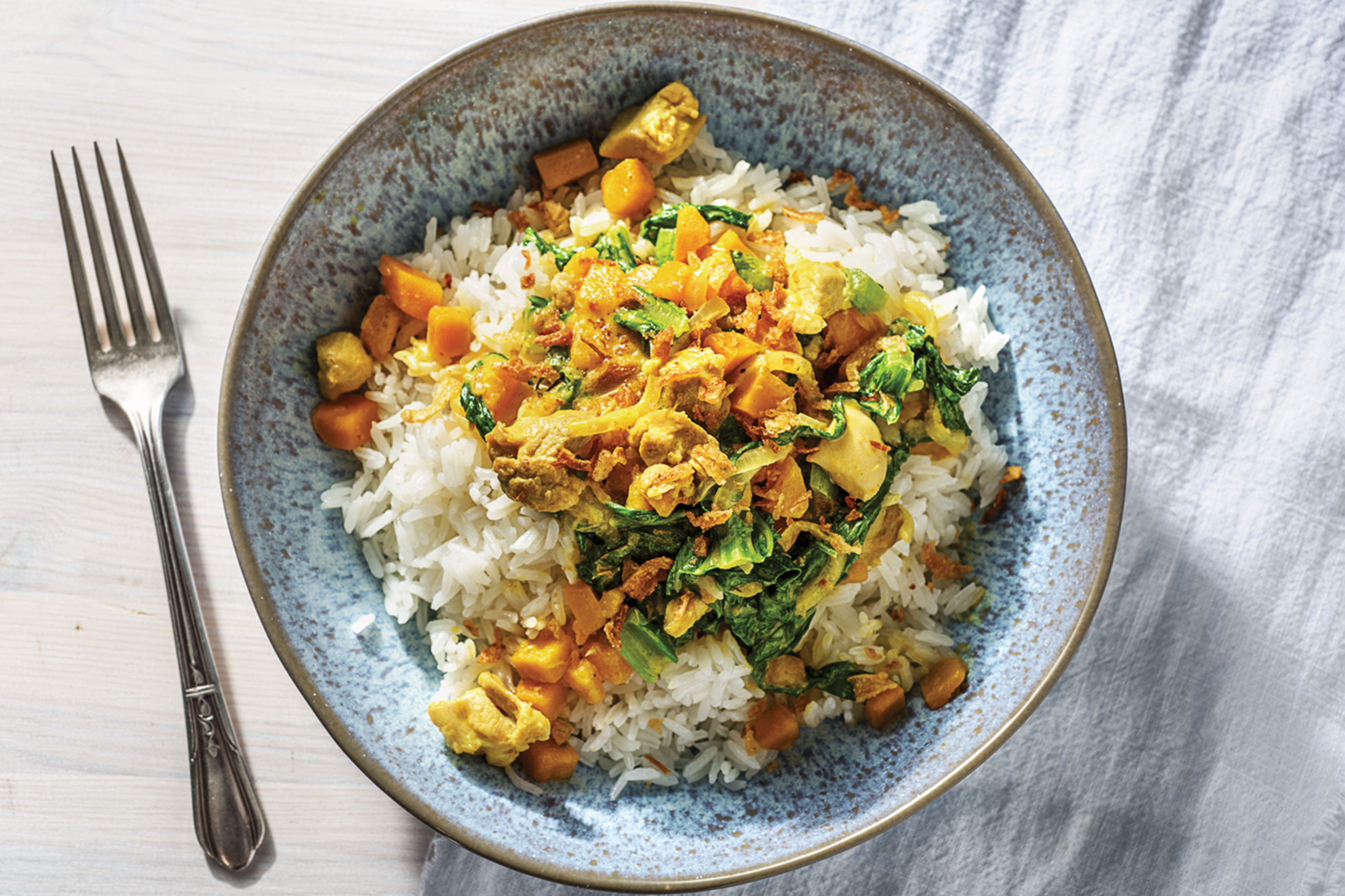 Chicken & Pumpkin Thai Yellow Curry