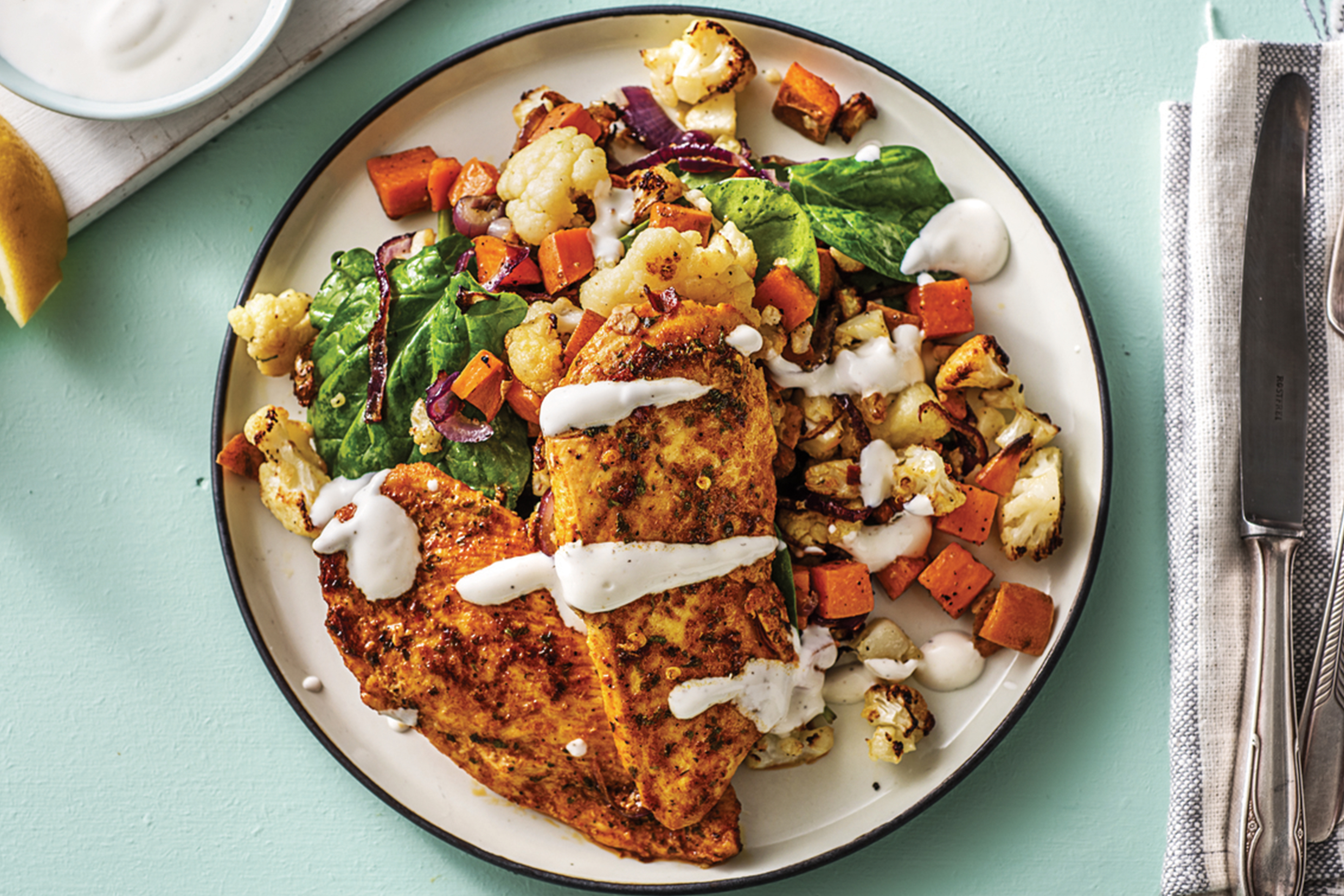 Casablanca Chicken & Roast Veggie Medley