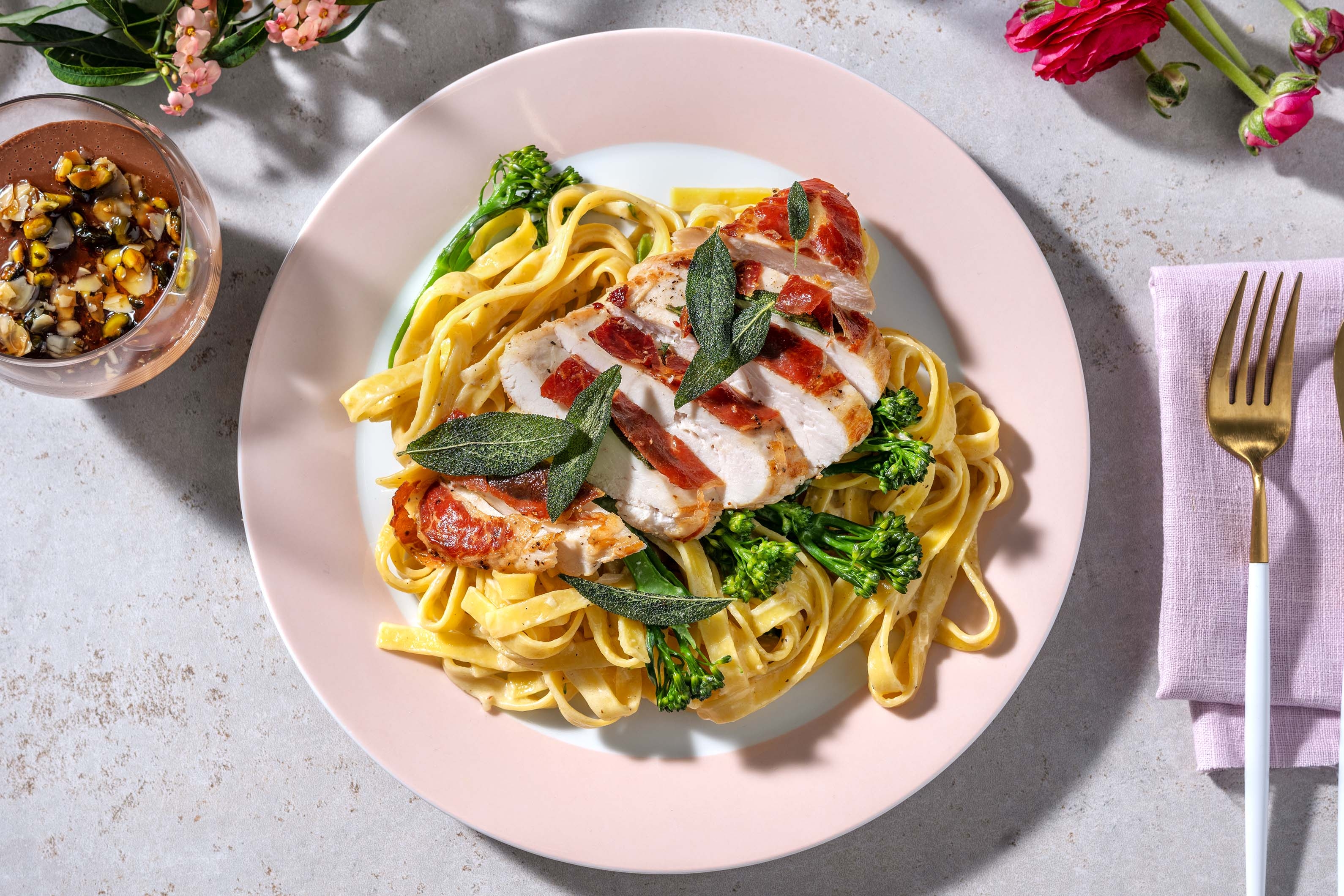 Date Night Chicken Saltimbocca