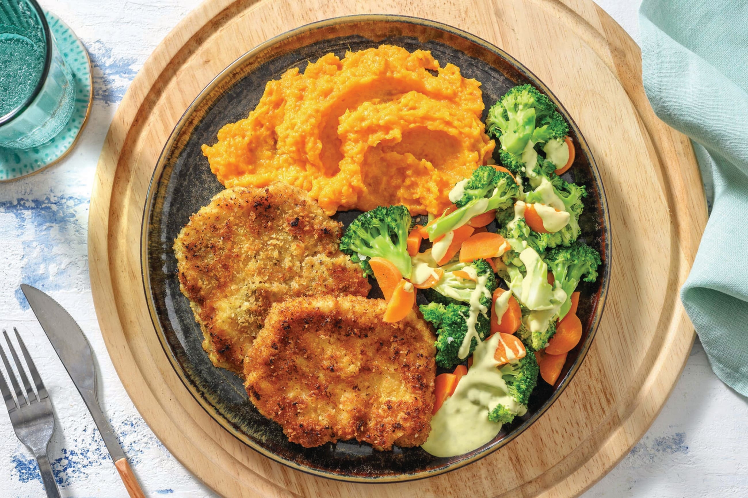 Lemon-Pepper Pork Schnitzel