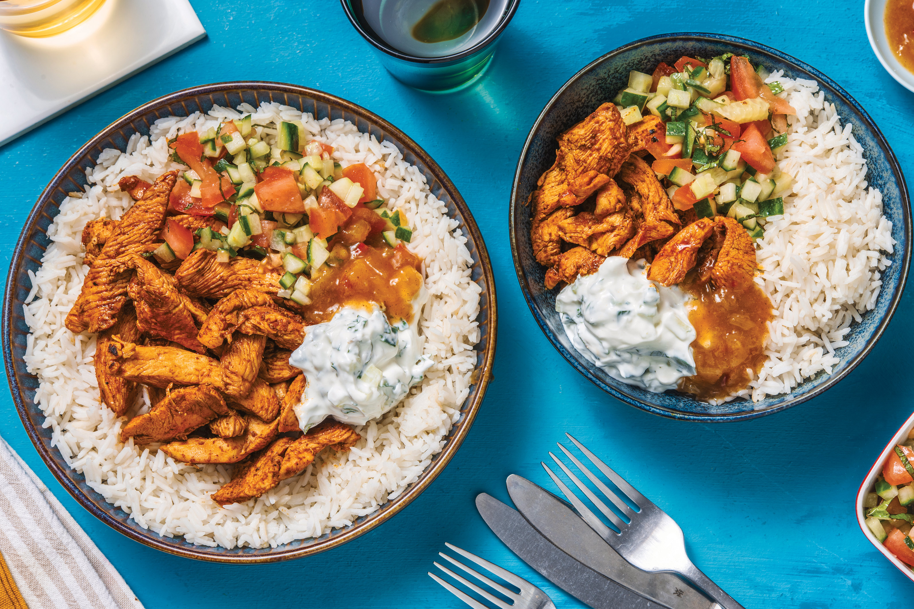 Tandoori Chicken & Garlic Rice