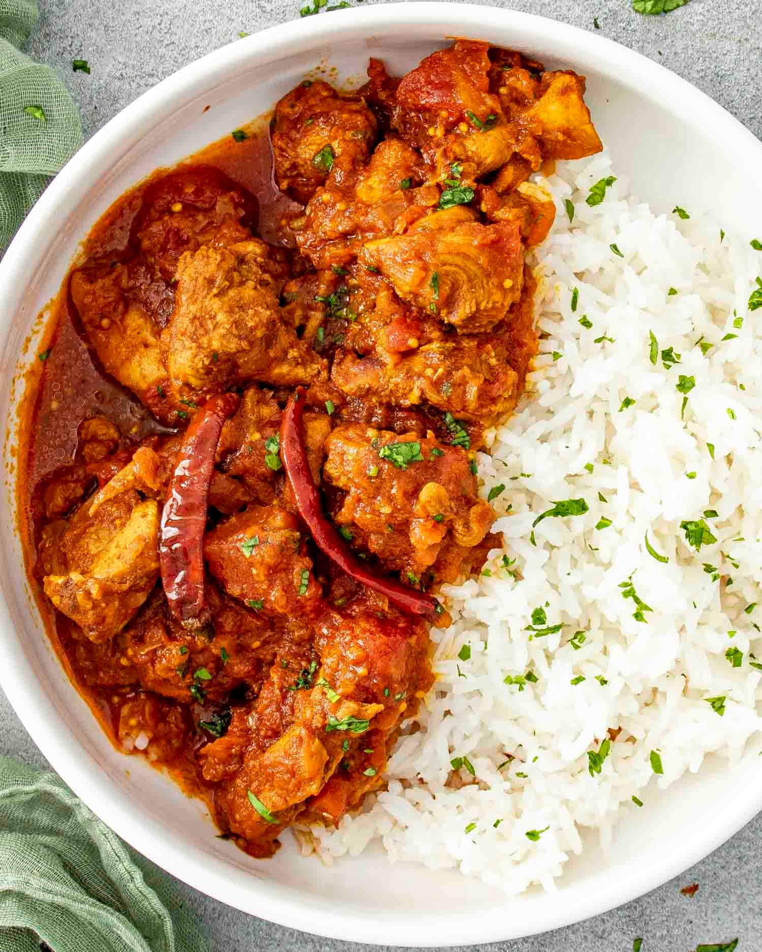 Indian Spiced Chicken Vindaloo