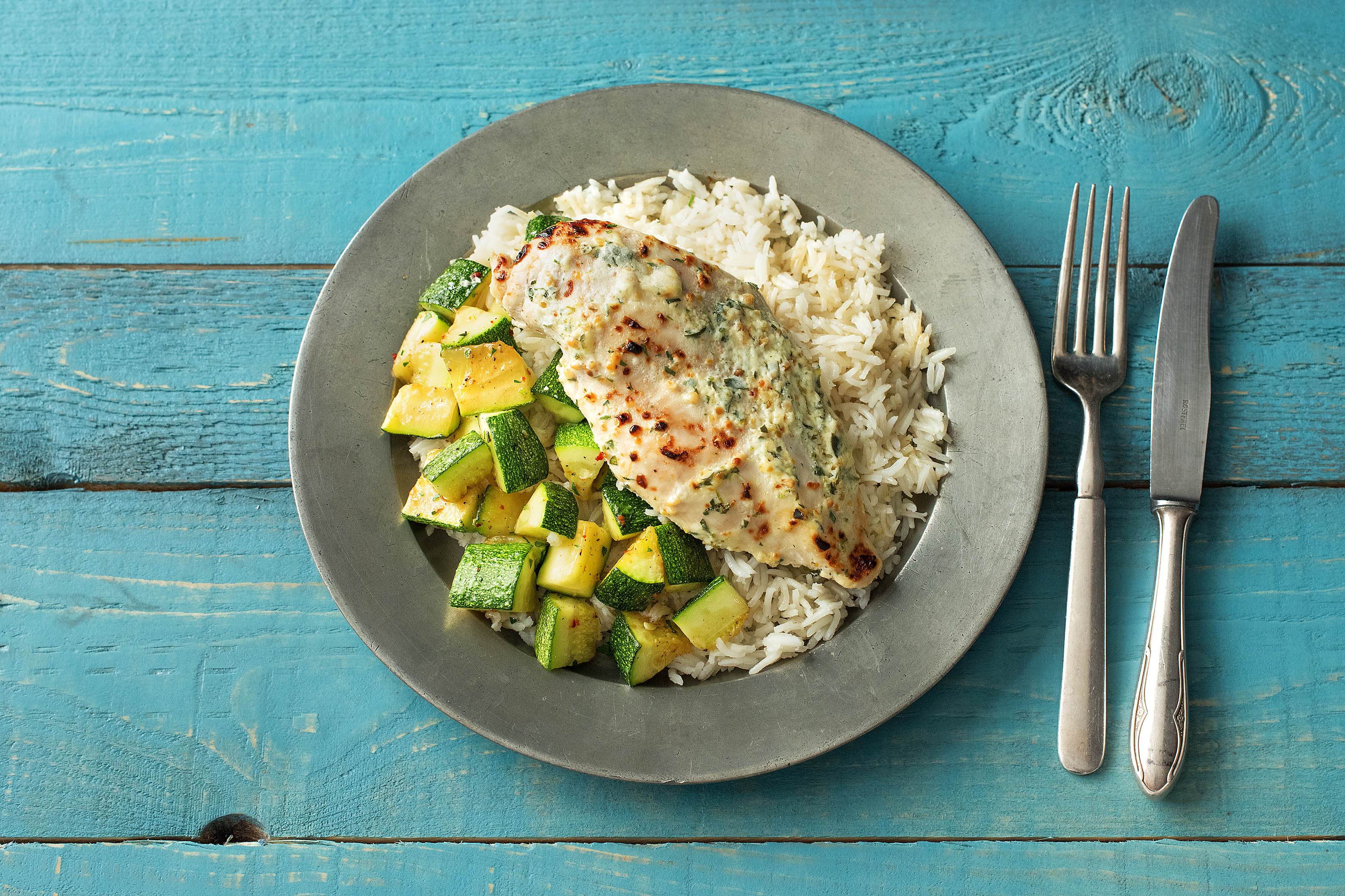 Chicken with Honey Infused Greek Yoghurt