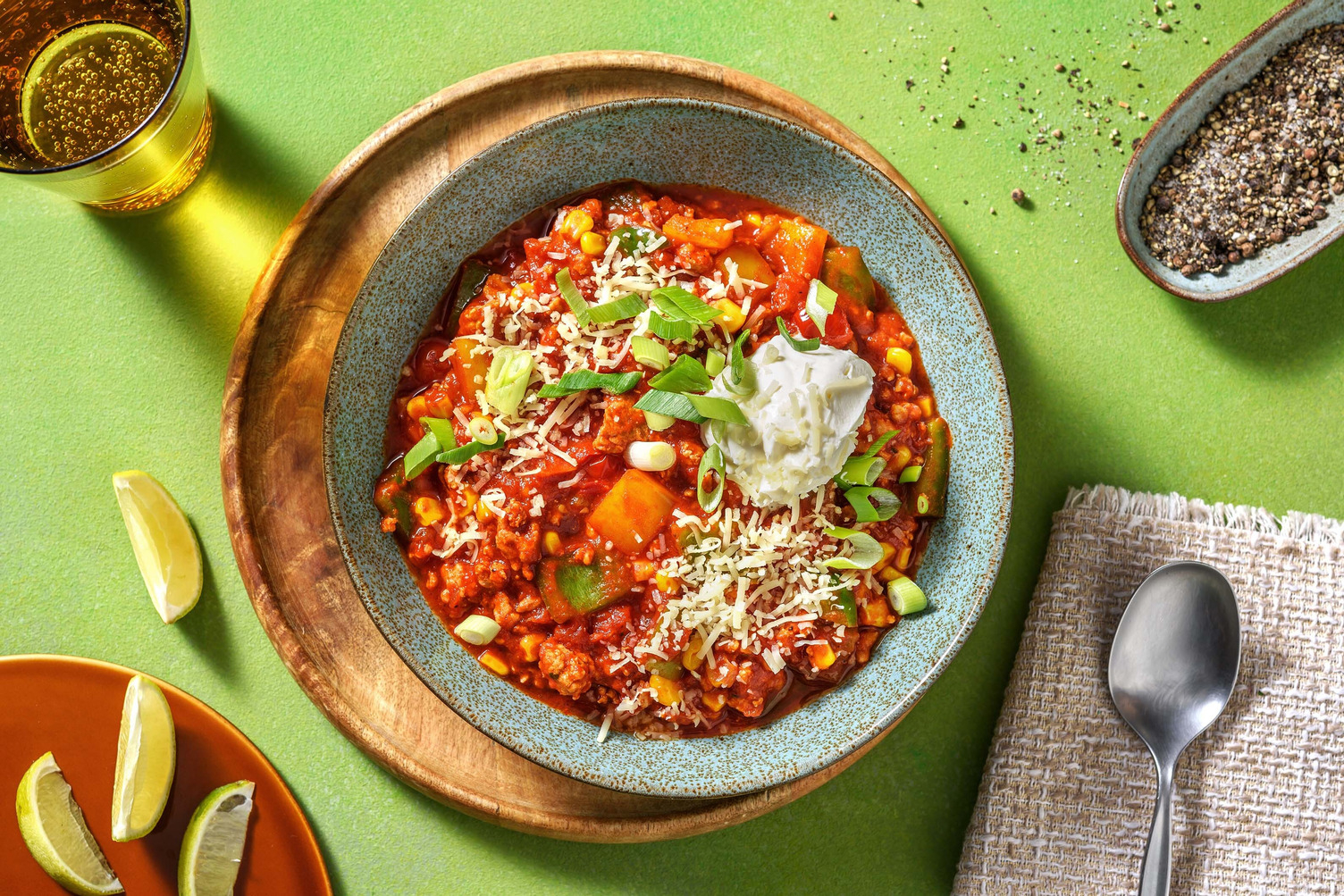 Hearty Chipotle Pepper Pork Chili