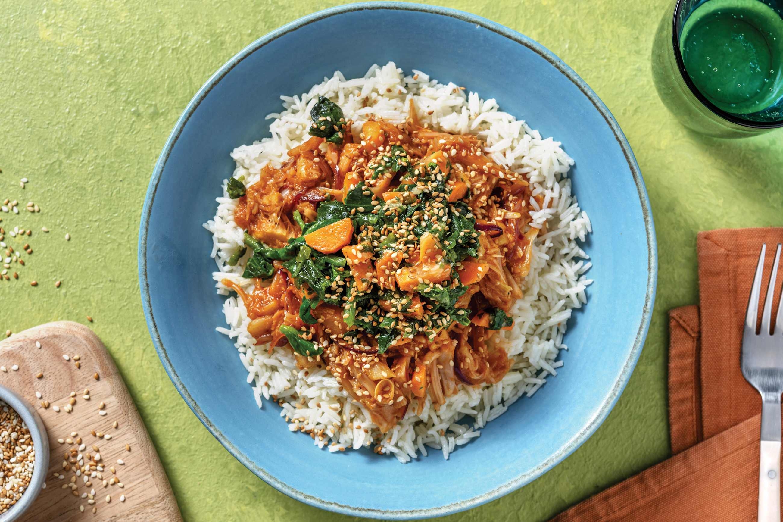 Chilli & Lime Jackfruit Rice Bowl
