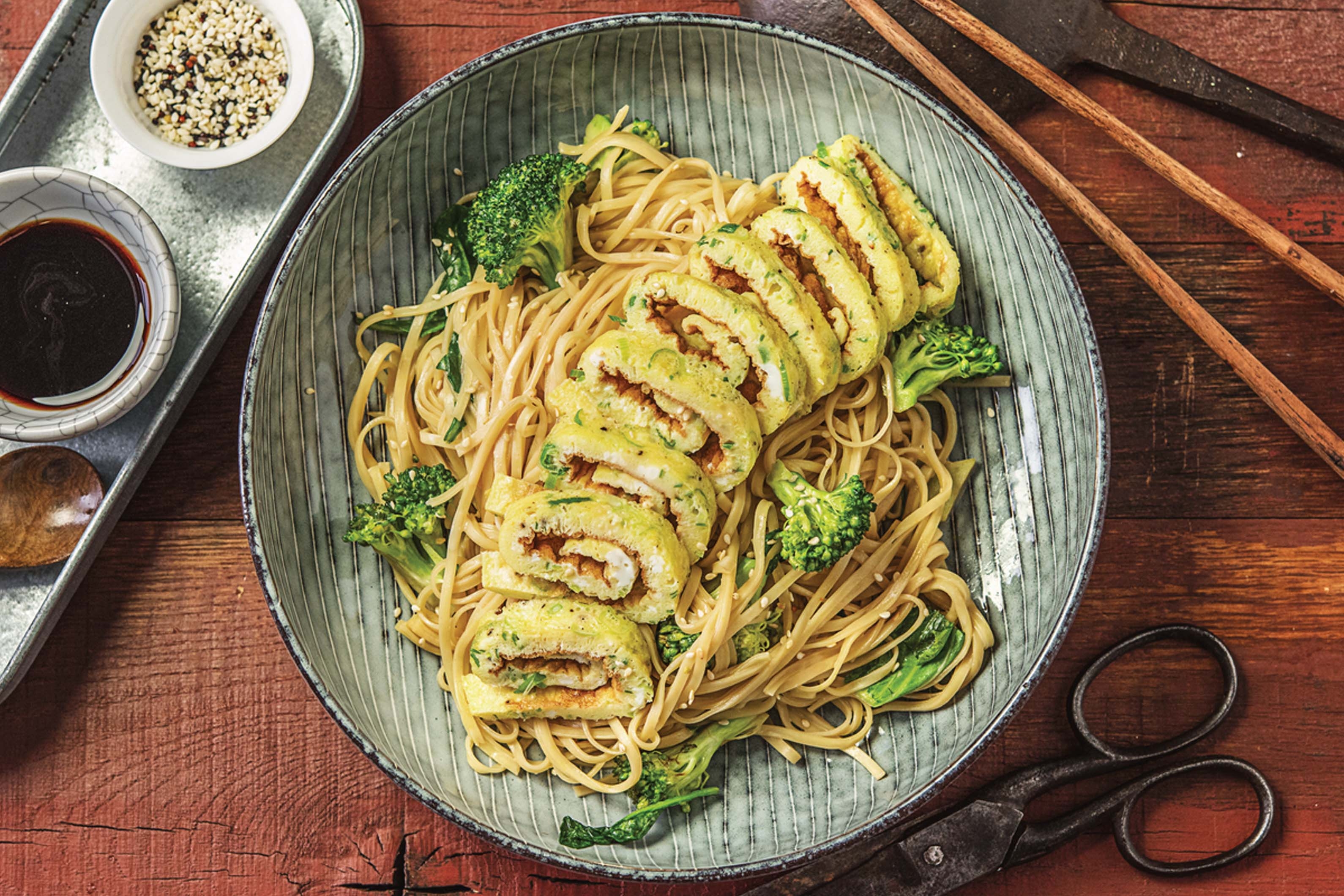 Chinese Broccolini & Coconut Noodle Bowl
