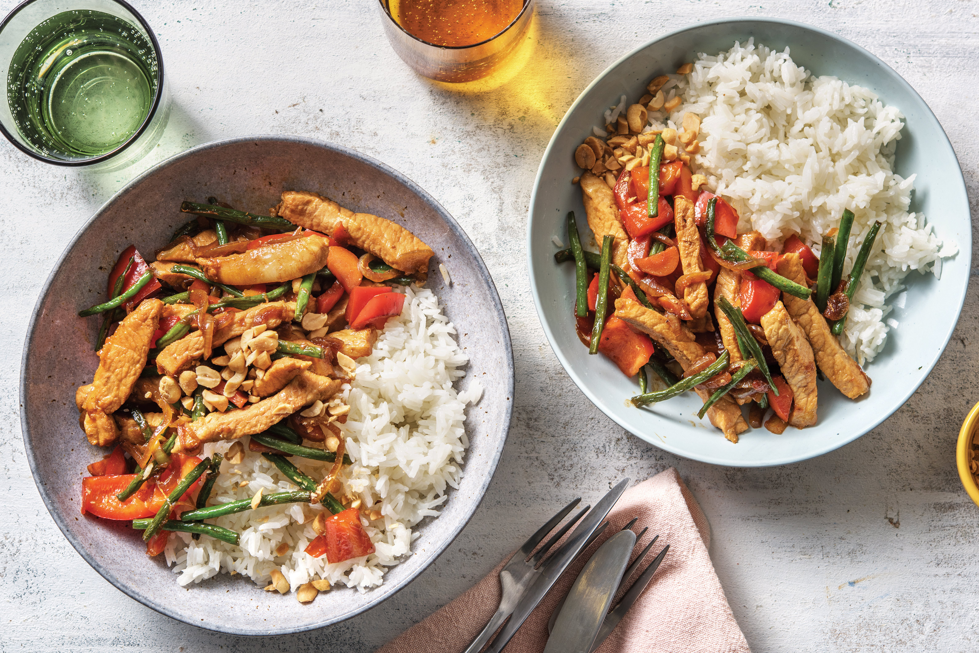 Oyster Pork & Veggie Stir-Fry