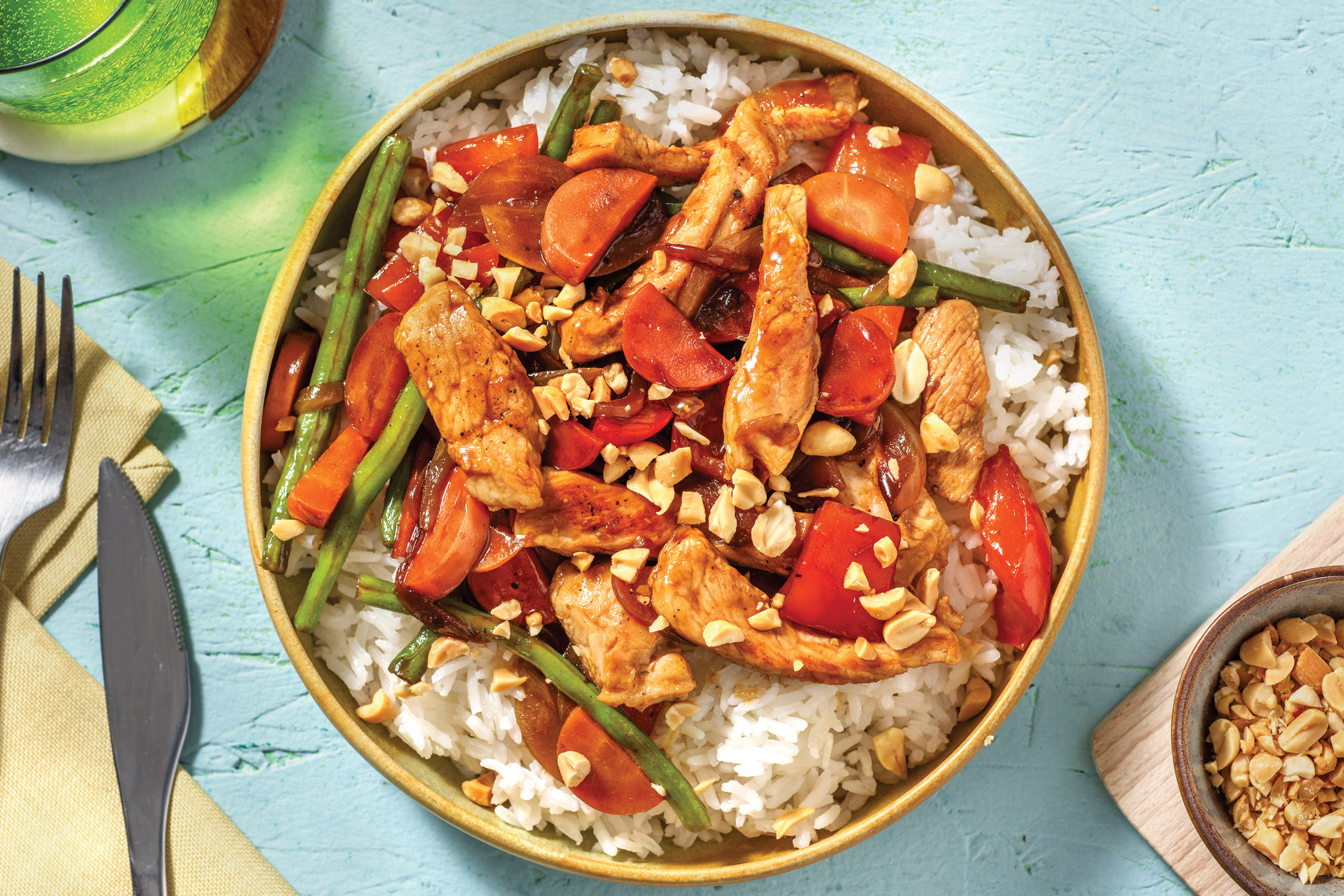 Pork & Oyster Sauce Stir-Fry