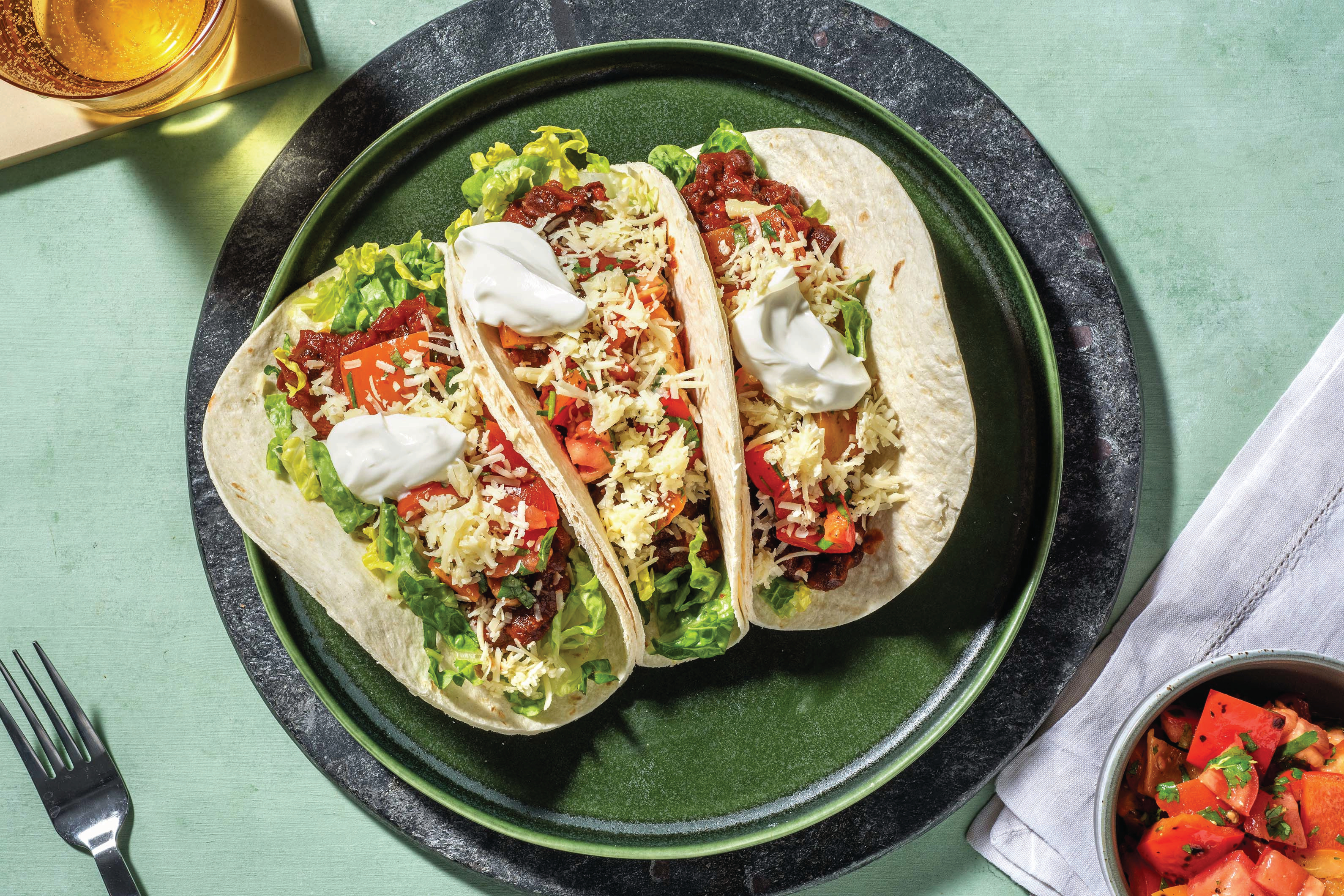 Chipotle Black Bean Tacos