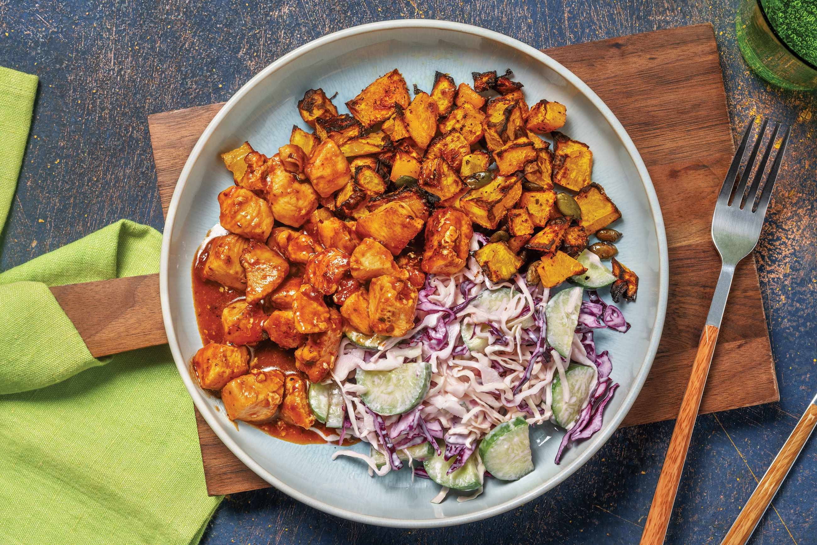 Chipotle Chicken & Roast Pumpkin