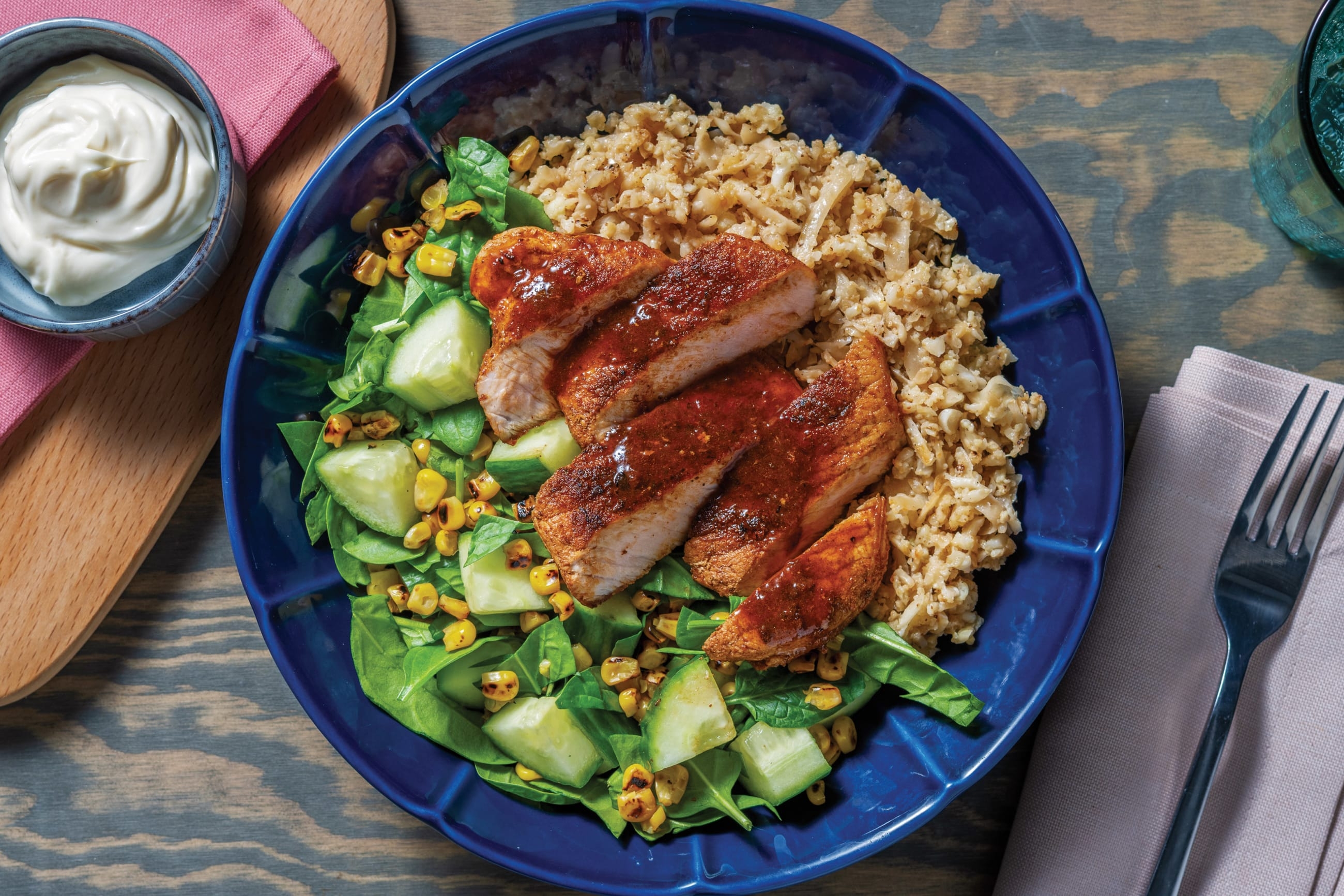 Chipotle-Glazed BBQ Halloumi