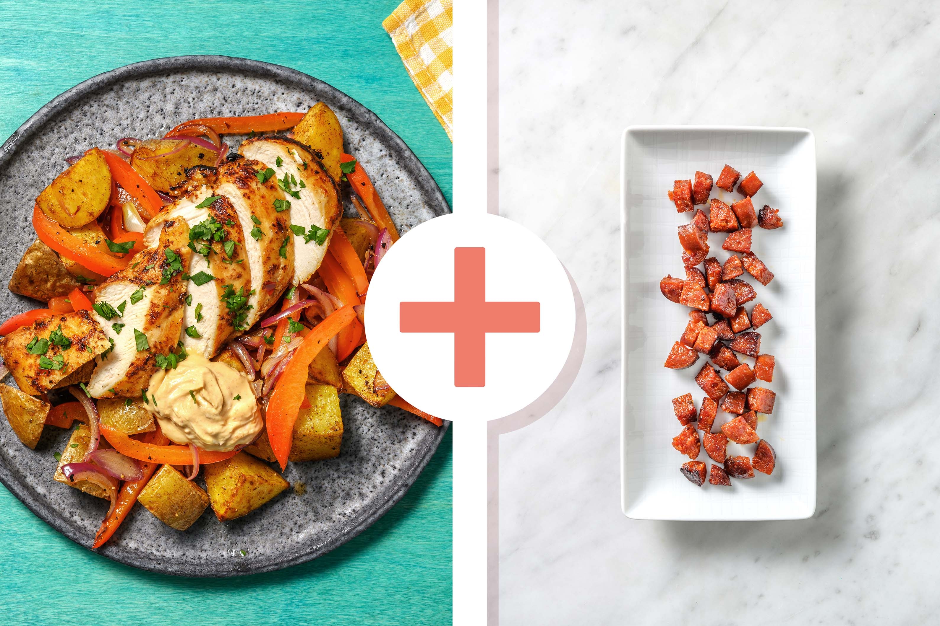 Chipotle Spiced Chicken with Chorizo