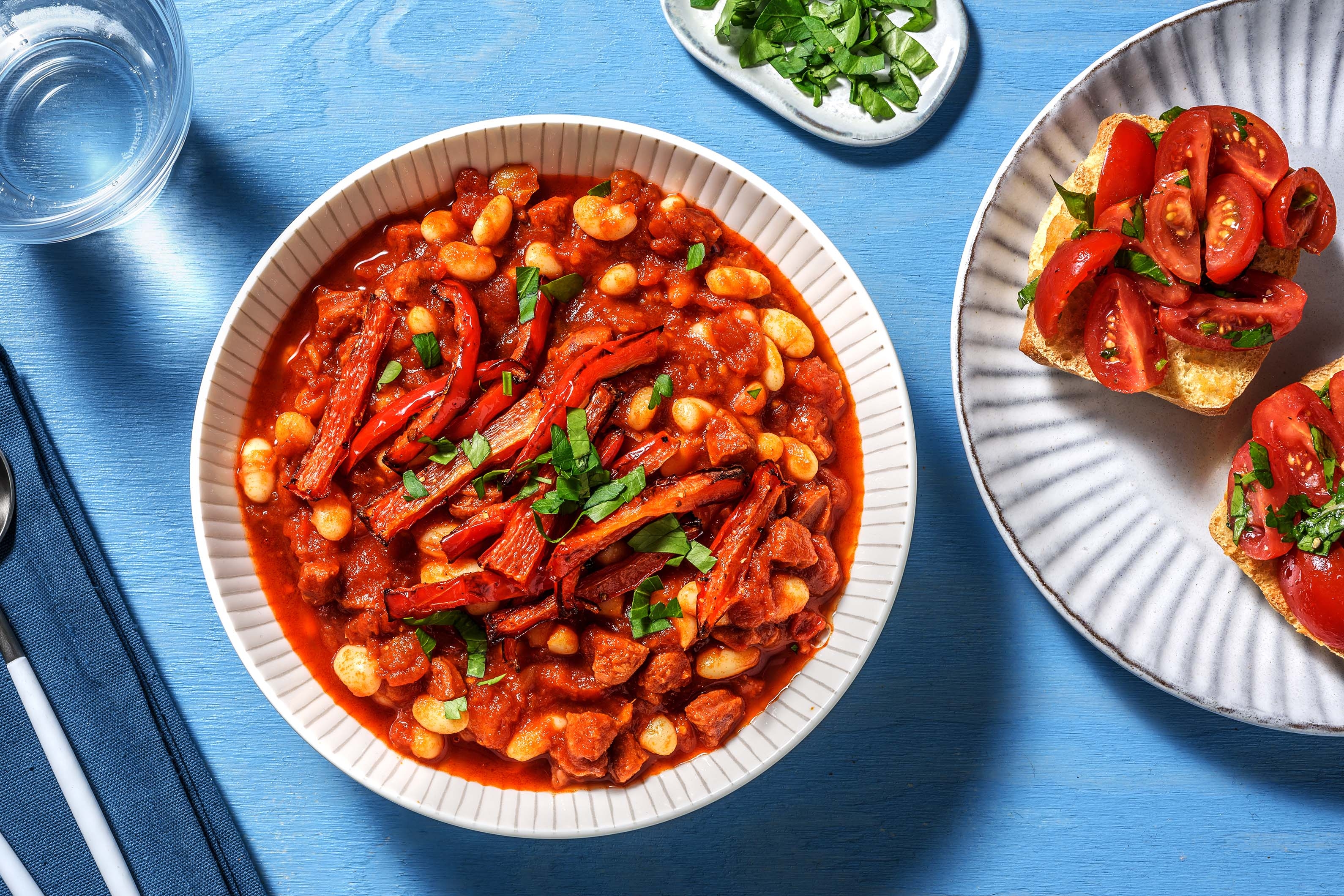 Chorizo and Cannellini Bean Stew