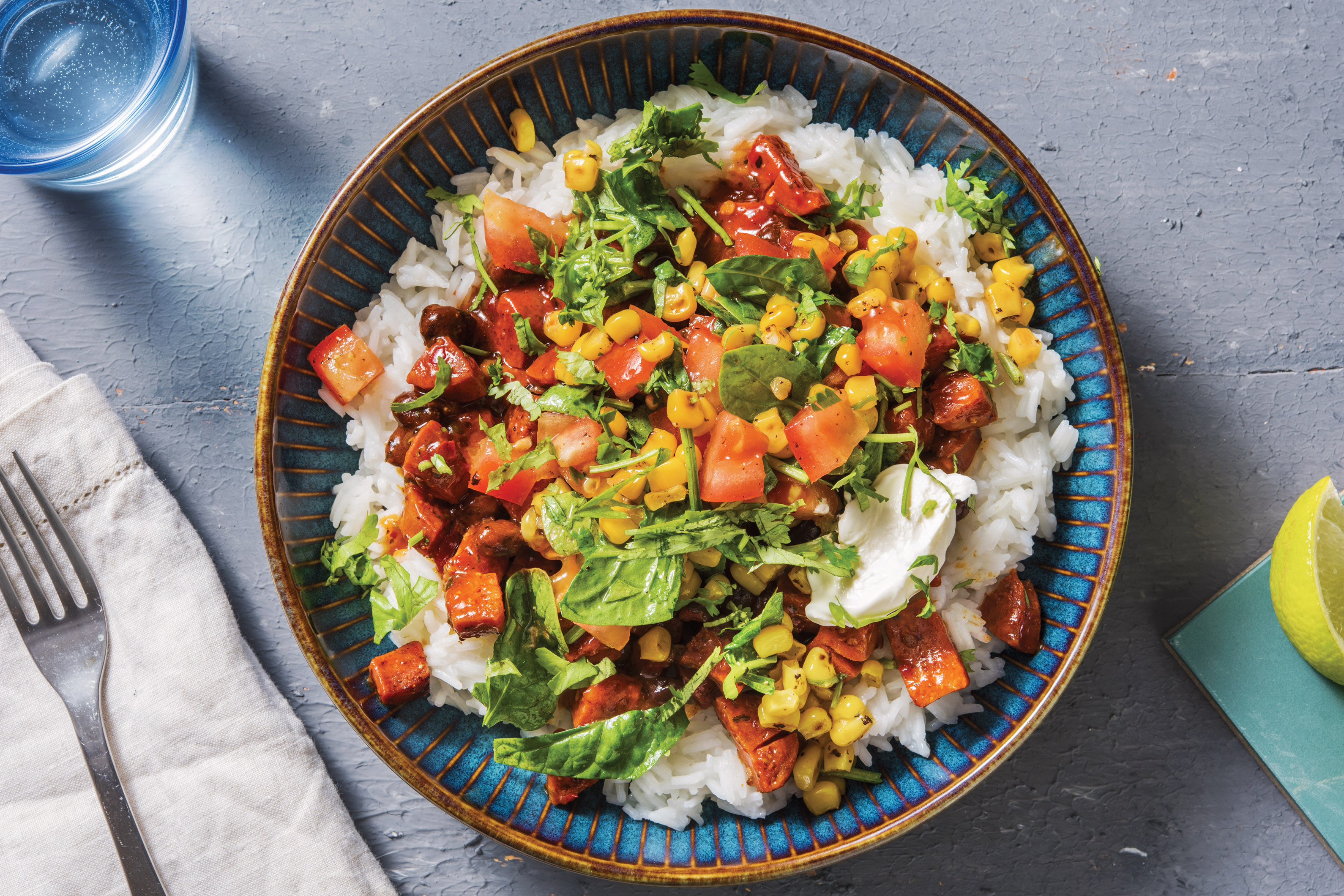 Chorizo Burrito Bowl