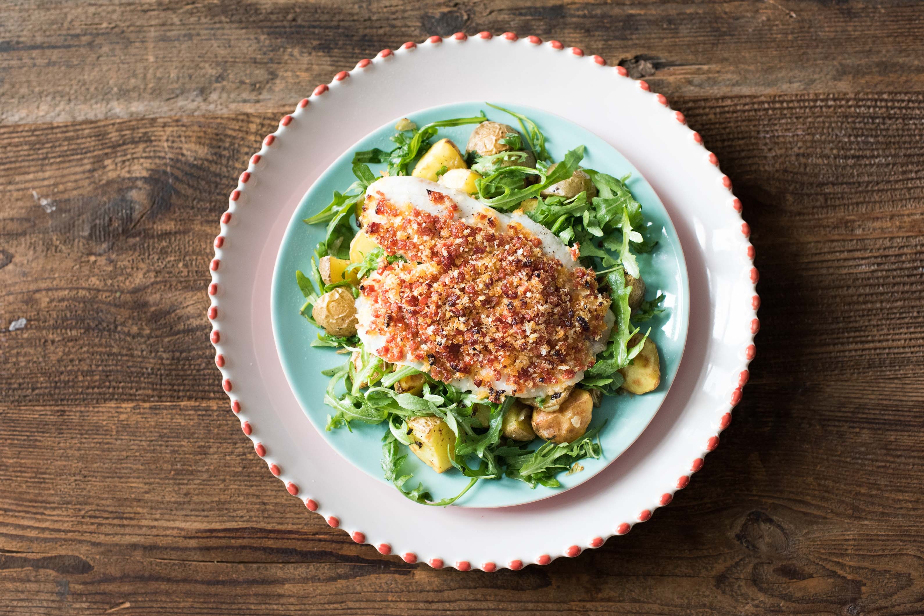 Chorizo Crusted Tilapia