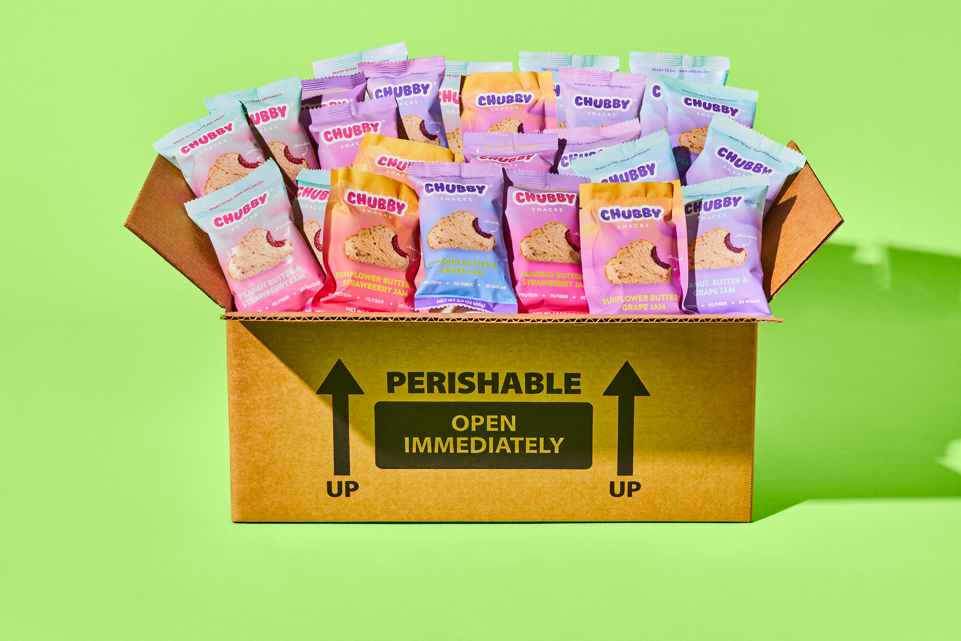 Chubby Snacks Sandwiches Box