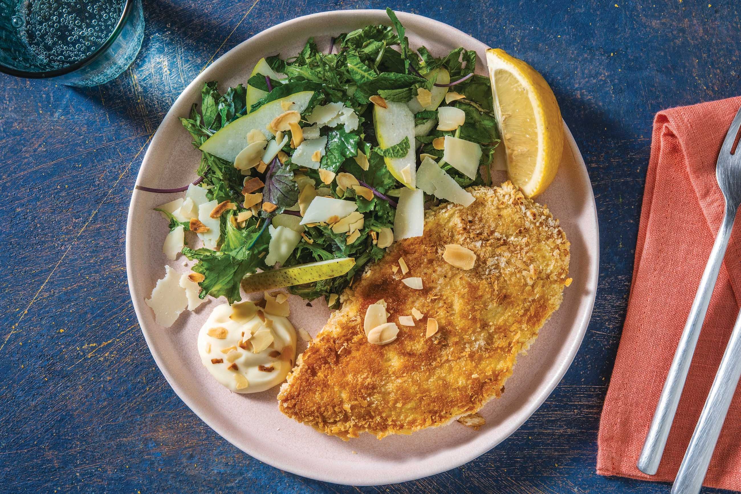 Classic Aussie Chicken Schnitzel