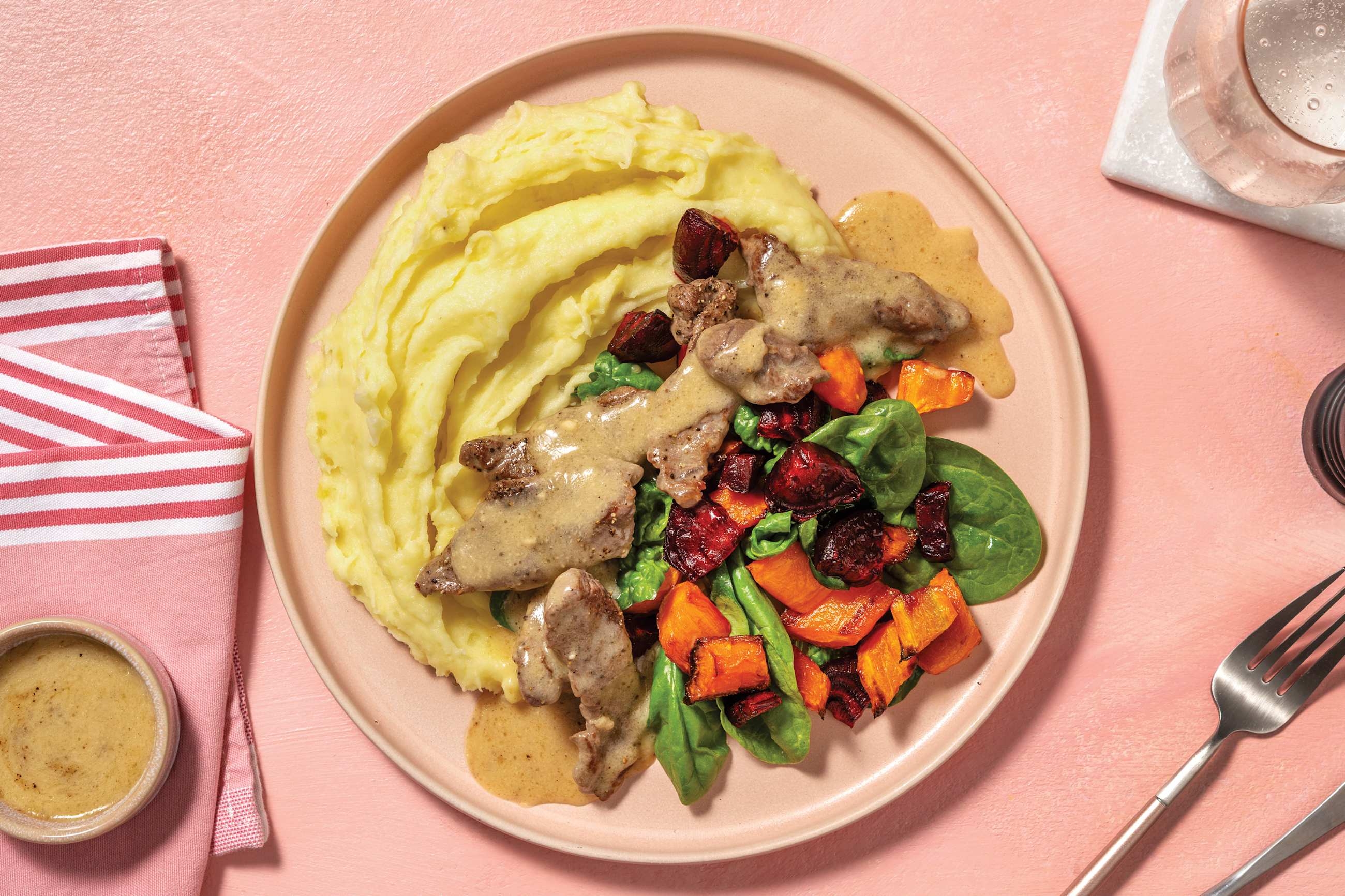 Classic Chicken & Creamy Parmesan Sauce