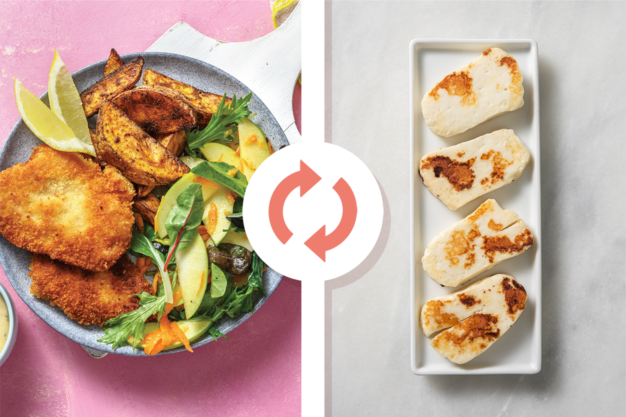 Classic Haloumi Schnitzel 