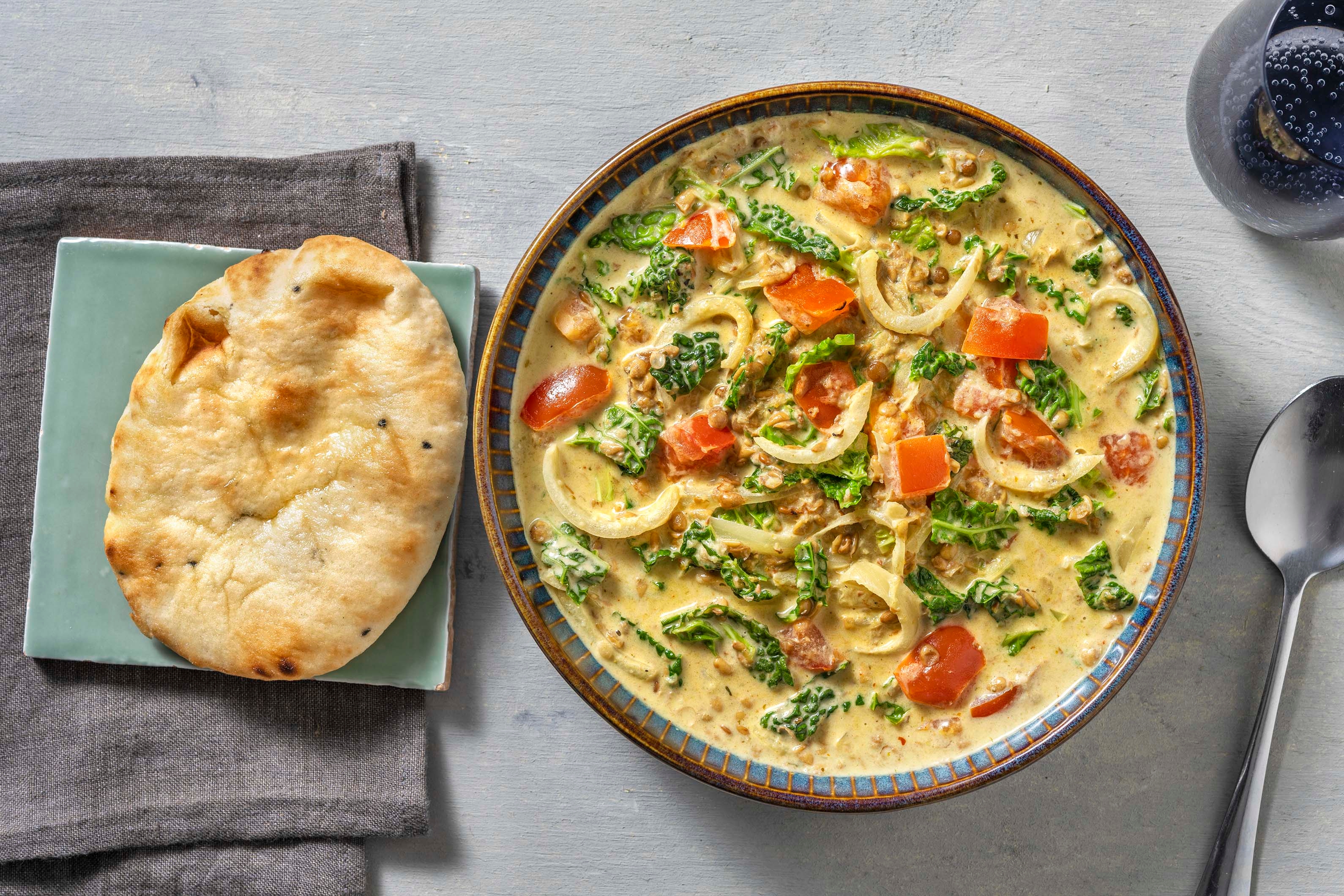 Coconut and Lentil Curry