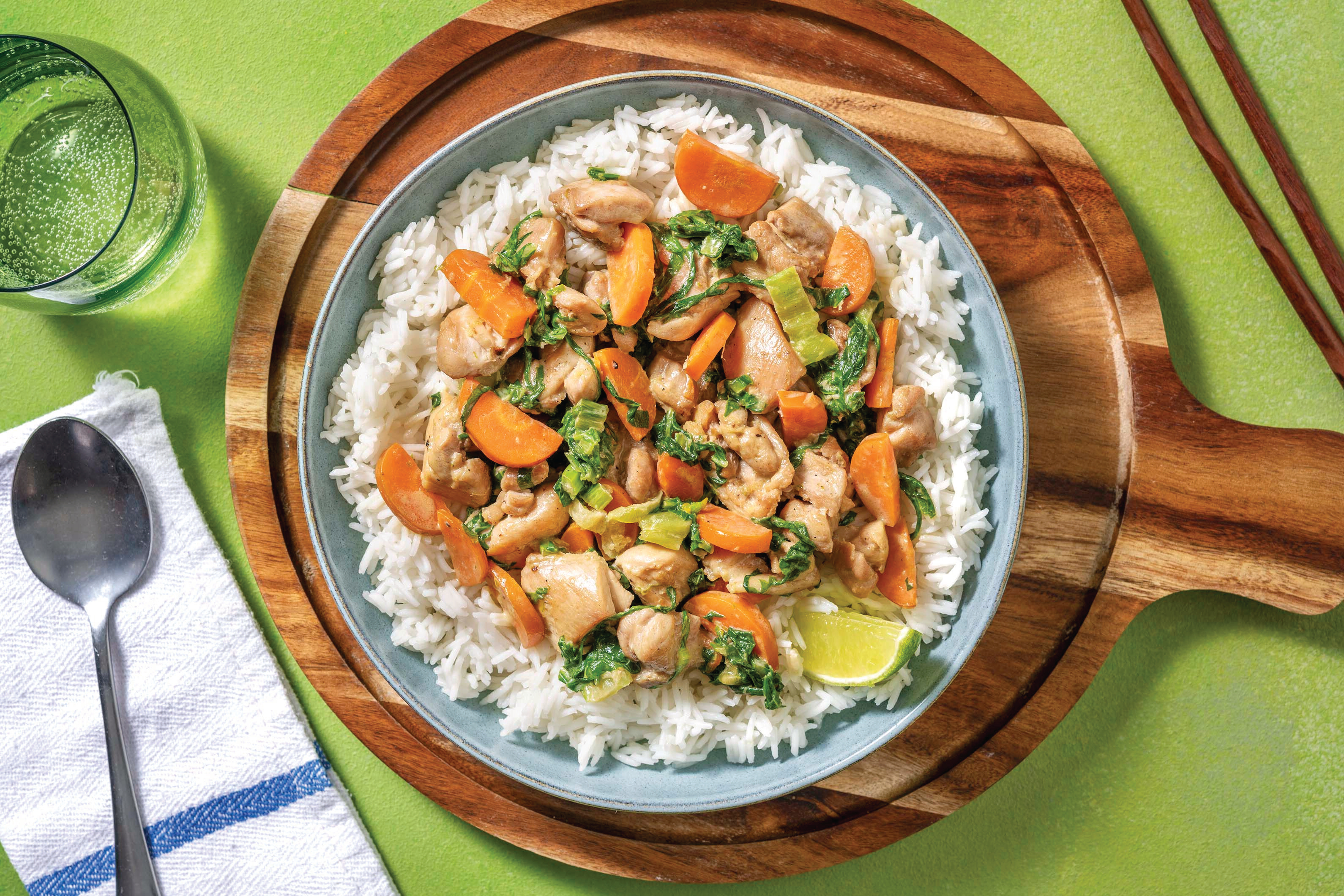 Mild Thai Coconut Chicken