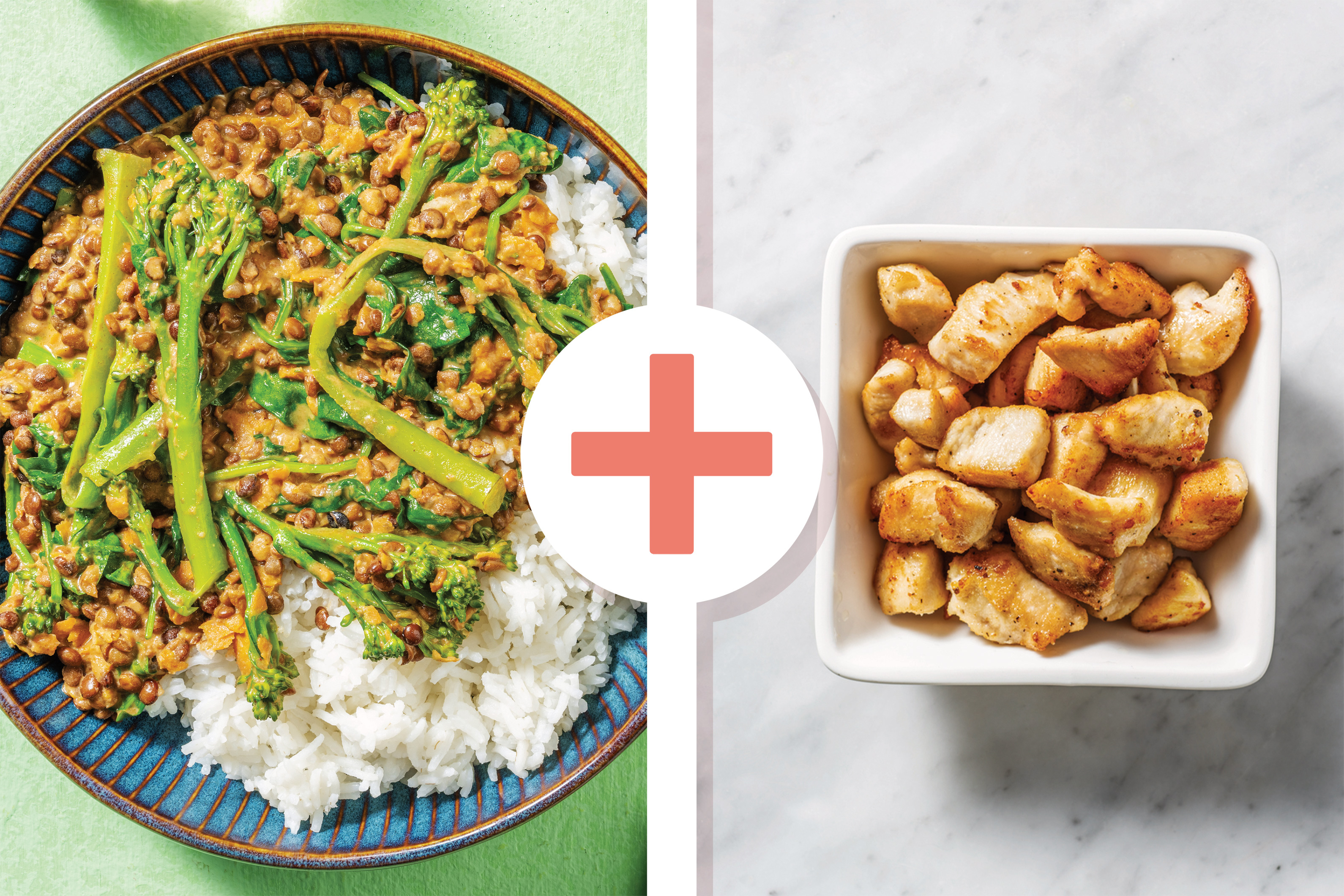 Indian Coconut Lentils & Chicken 