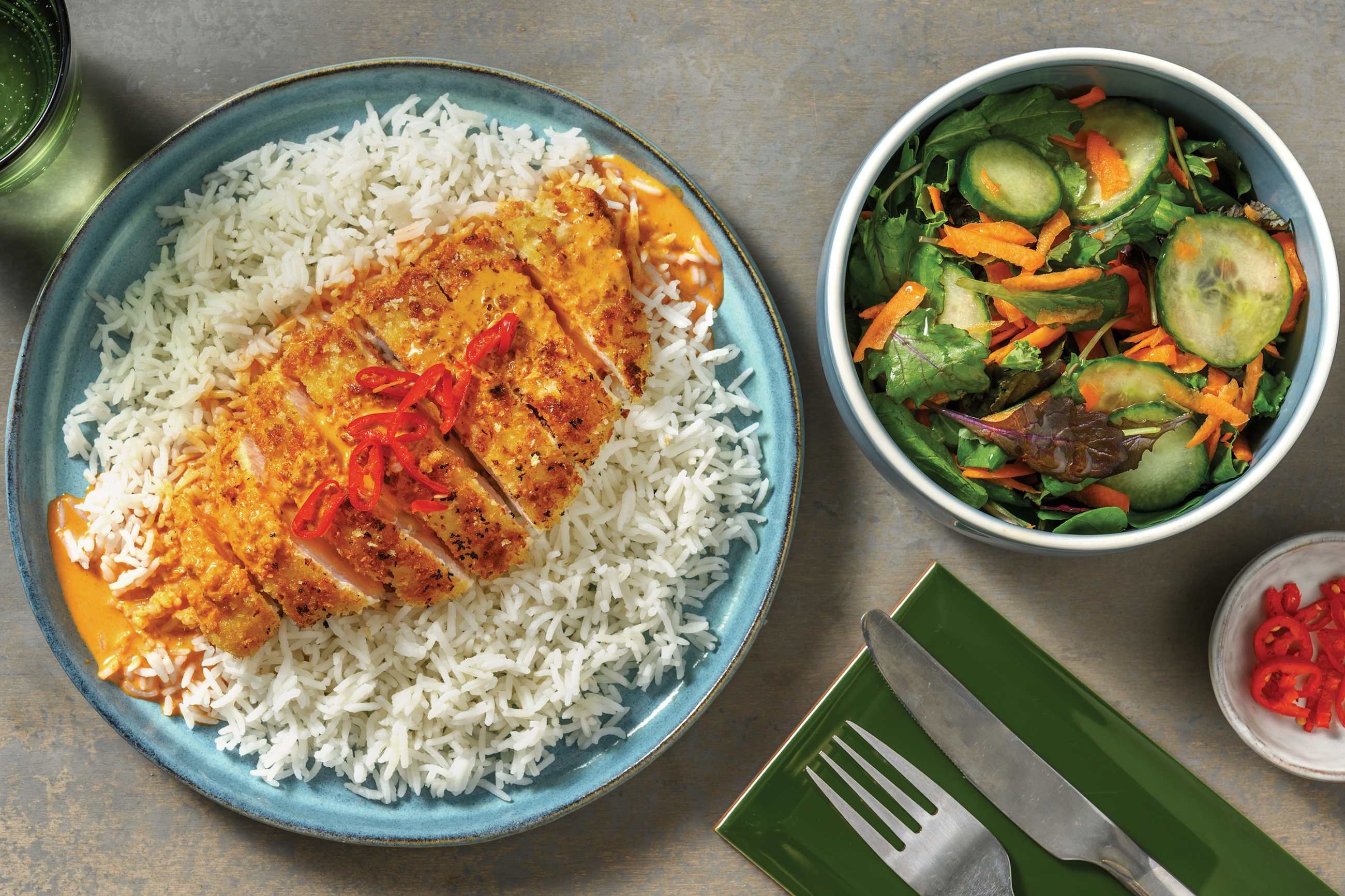 Coconut Katsu Chicken