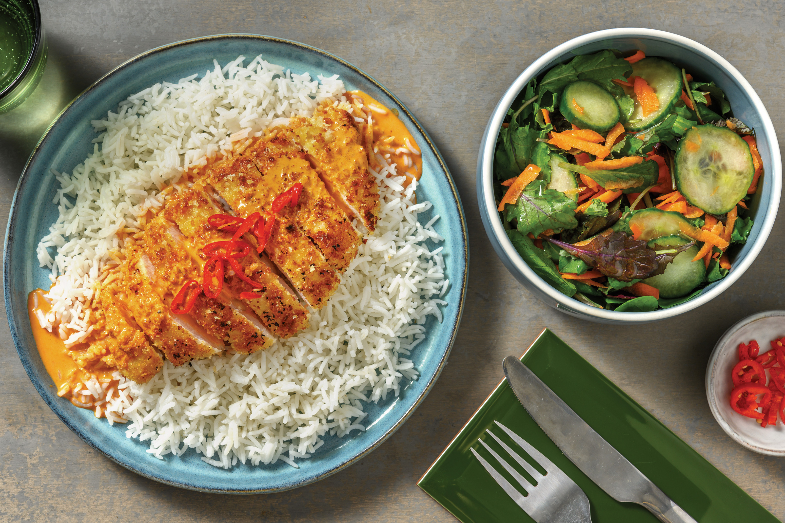 Coconut Katsu Chicken