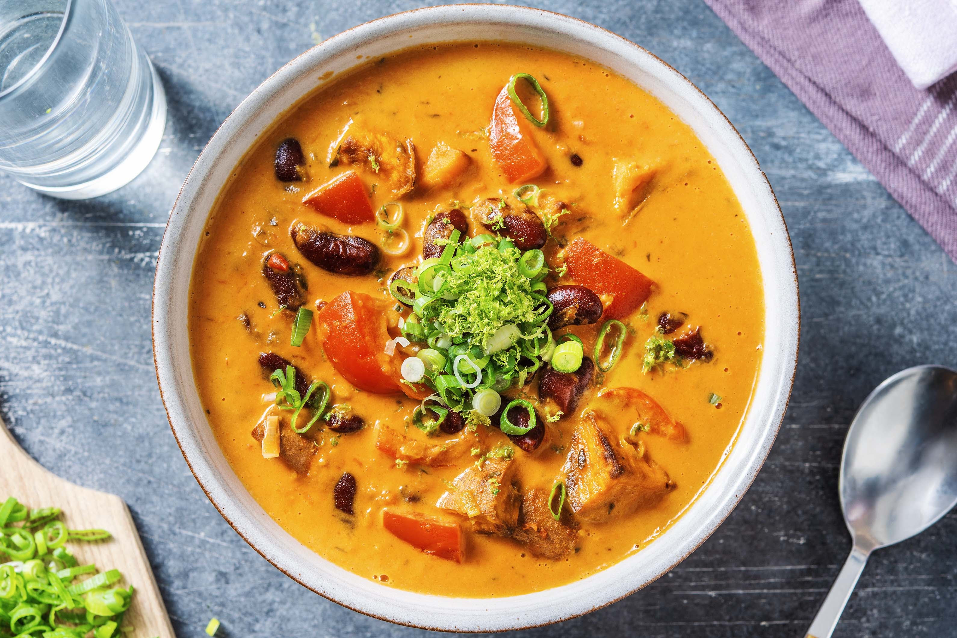 Veggie Coconut Caribbean Soup