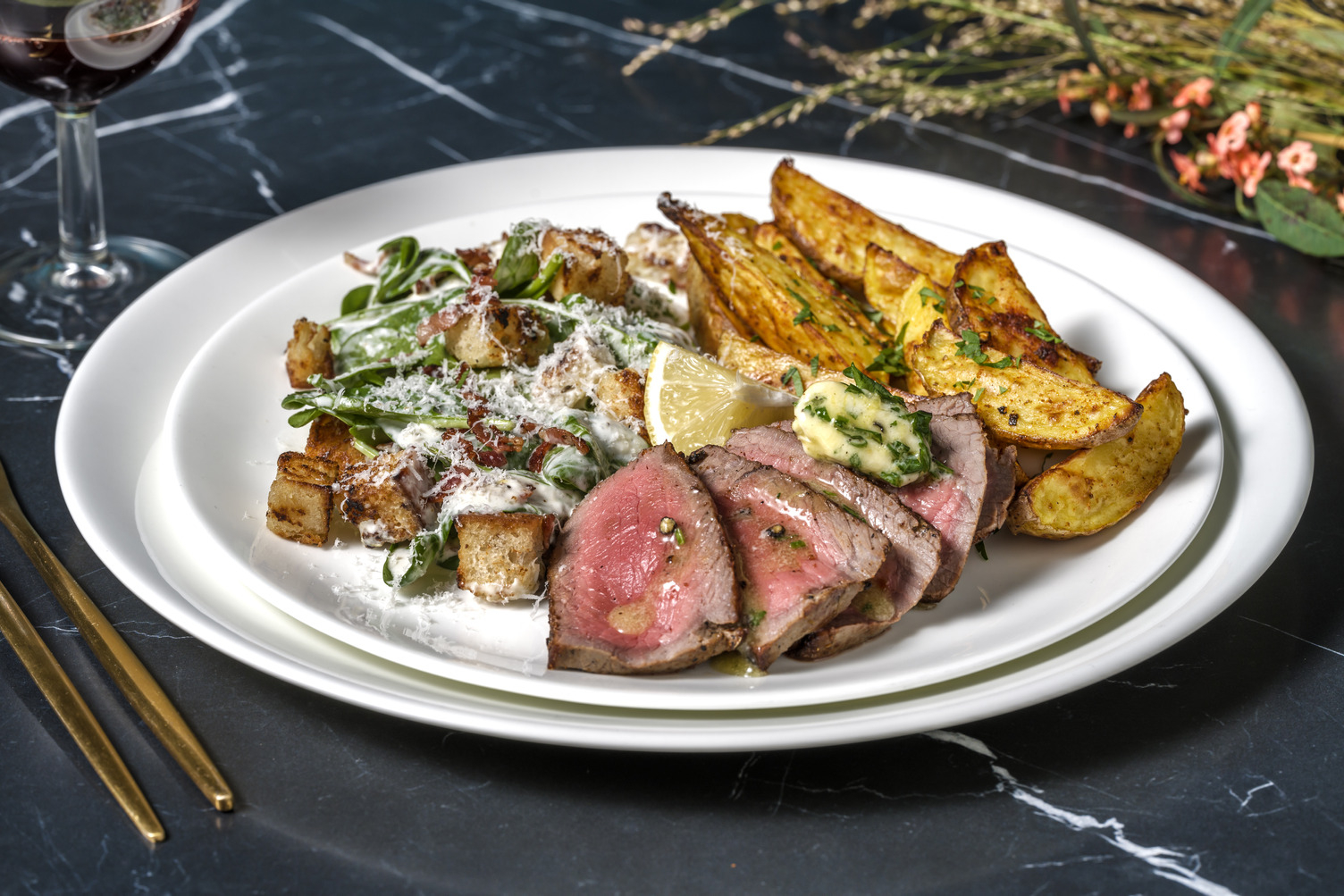 Montreal-Spiced Ribeye Steak