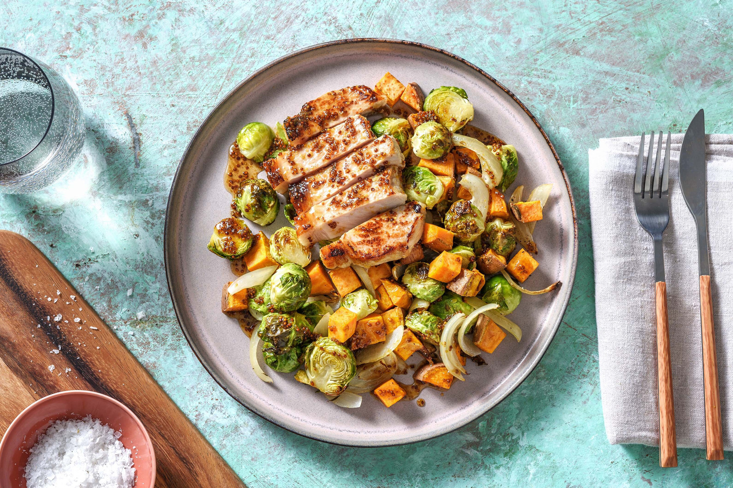 Maple-Mustard Pork Chops