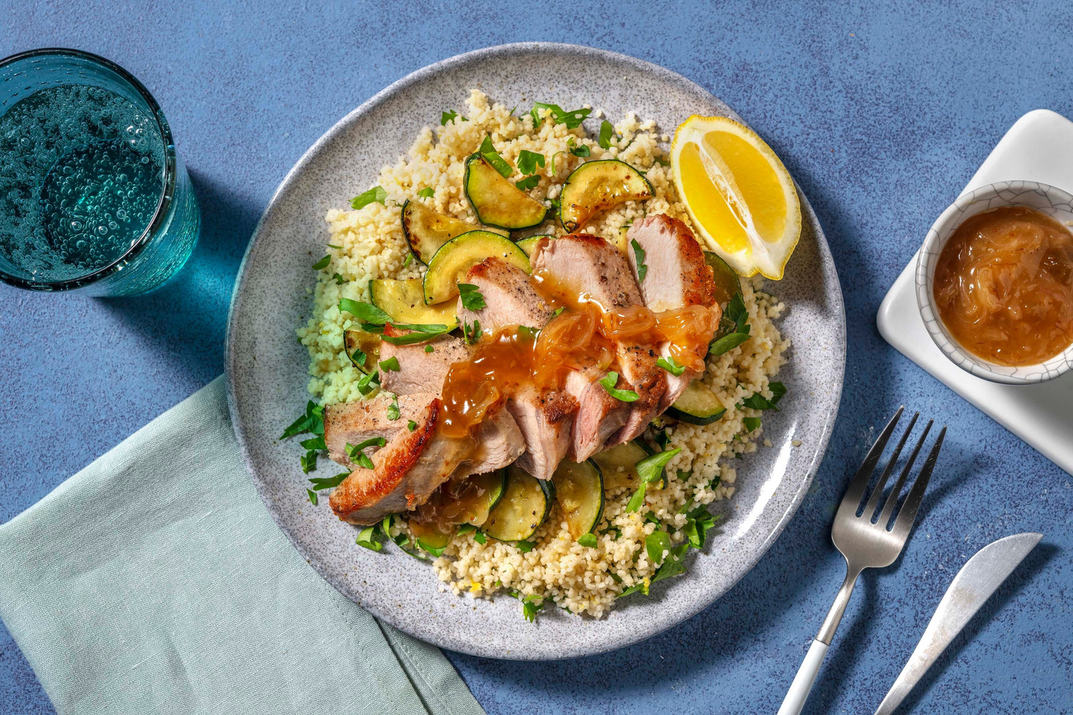 Pork Chops in Fig Sauce