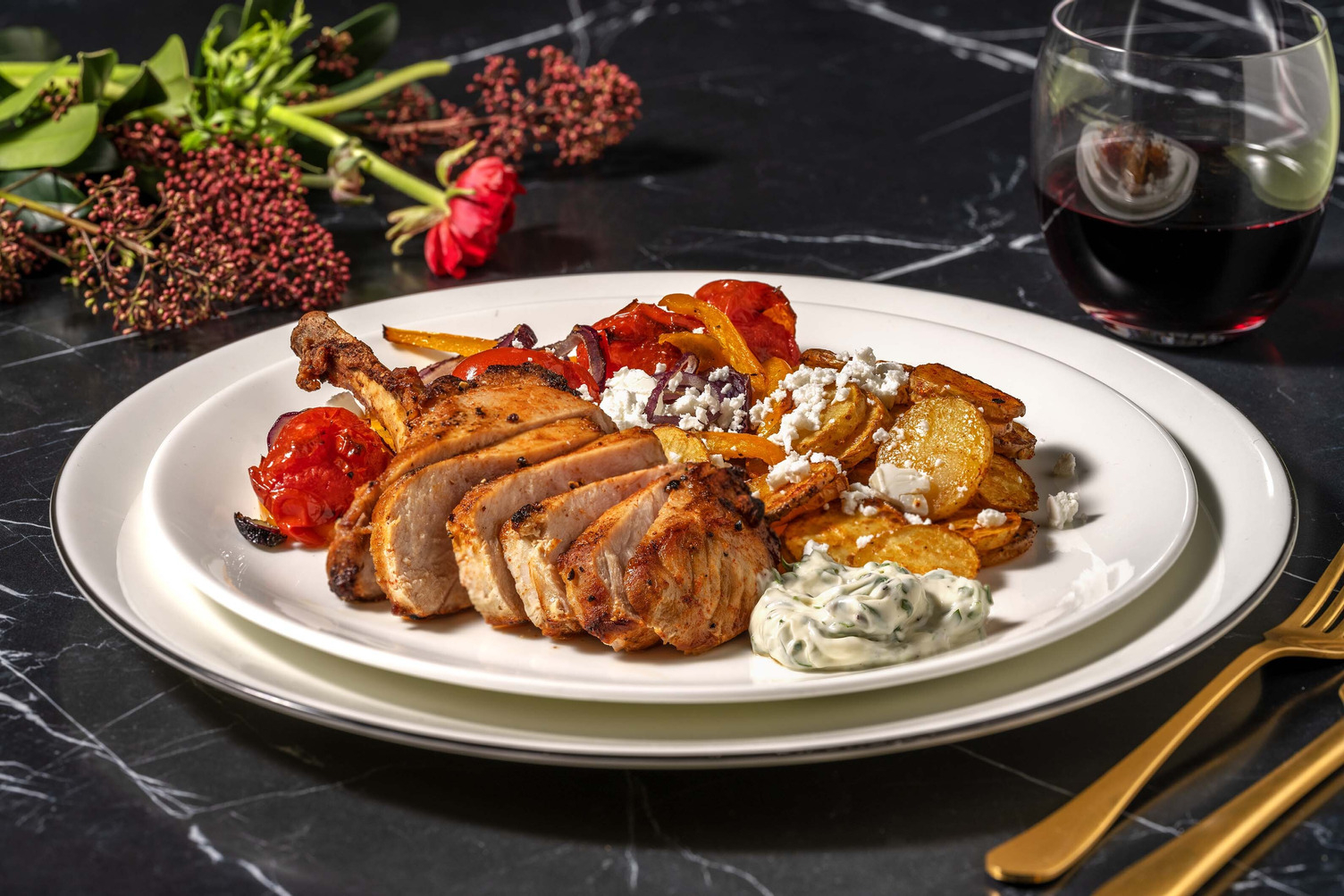 Smoky Bone-In Pork Chops