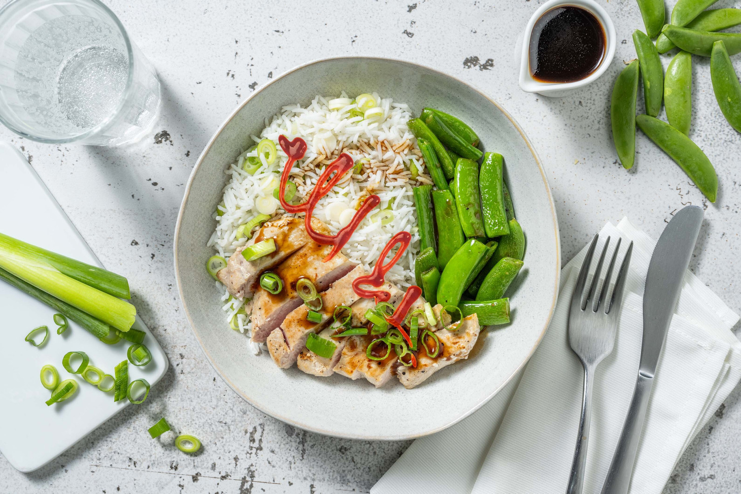 Côtelettes de porc glacées au miel