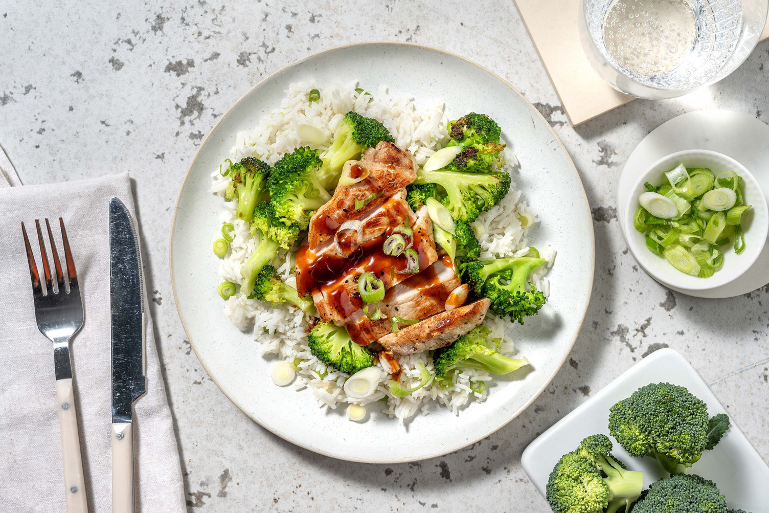 Cal Smart Honey Pork Chops