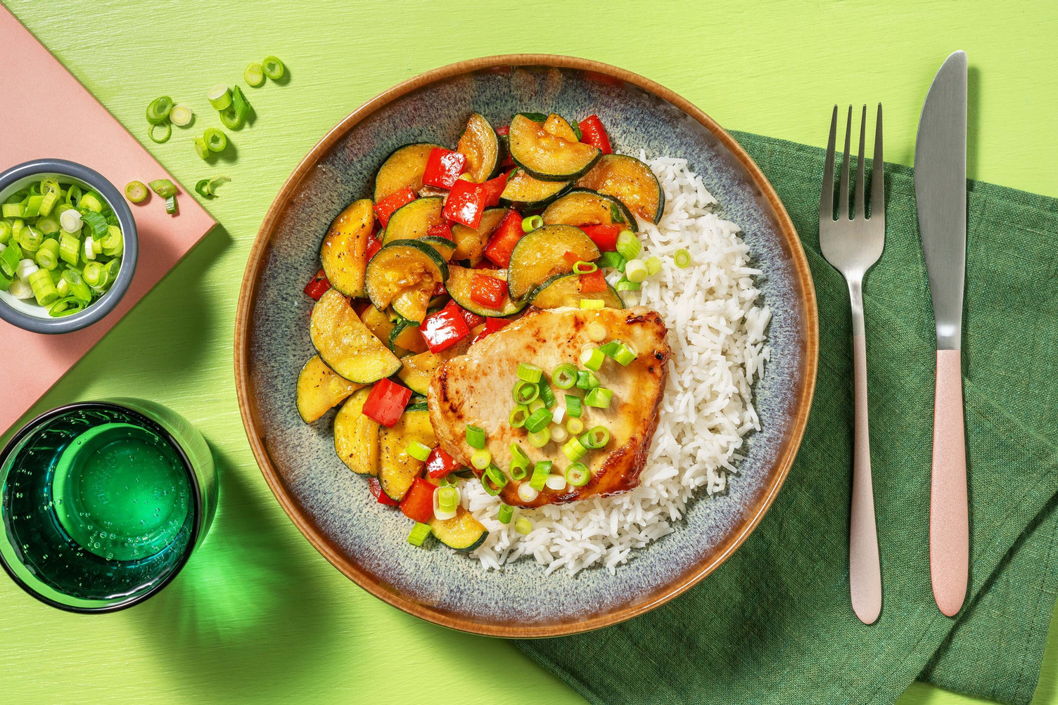 Soy, Maple and Ginger-Glazed Pork Chops