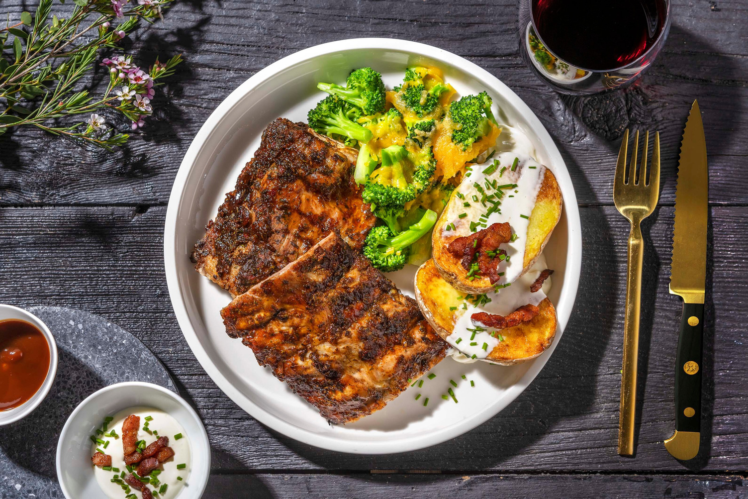 Savoury Rib Dinner