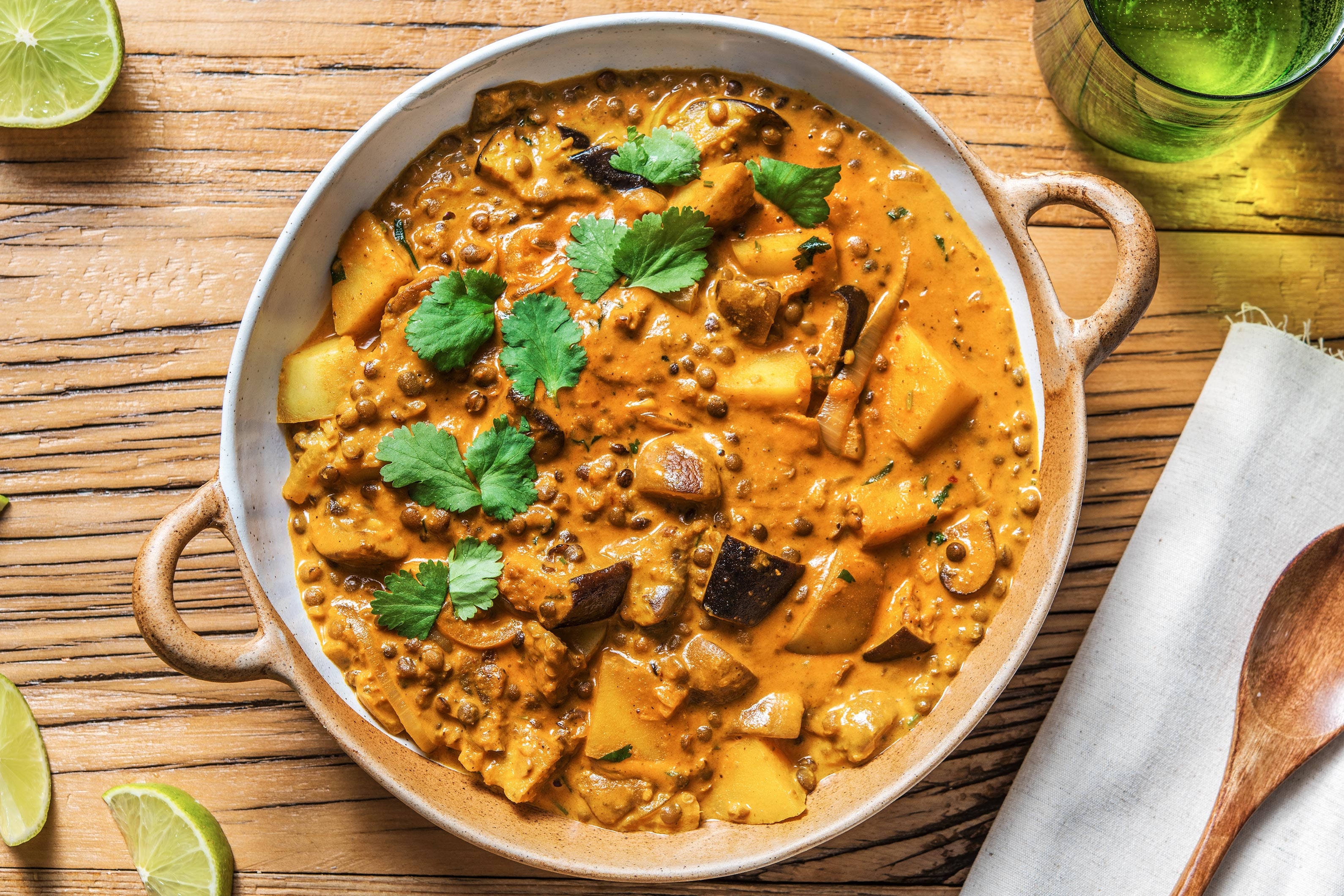Creamy Aubergine Curry