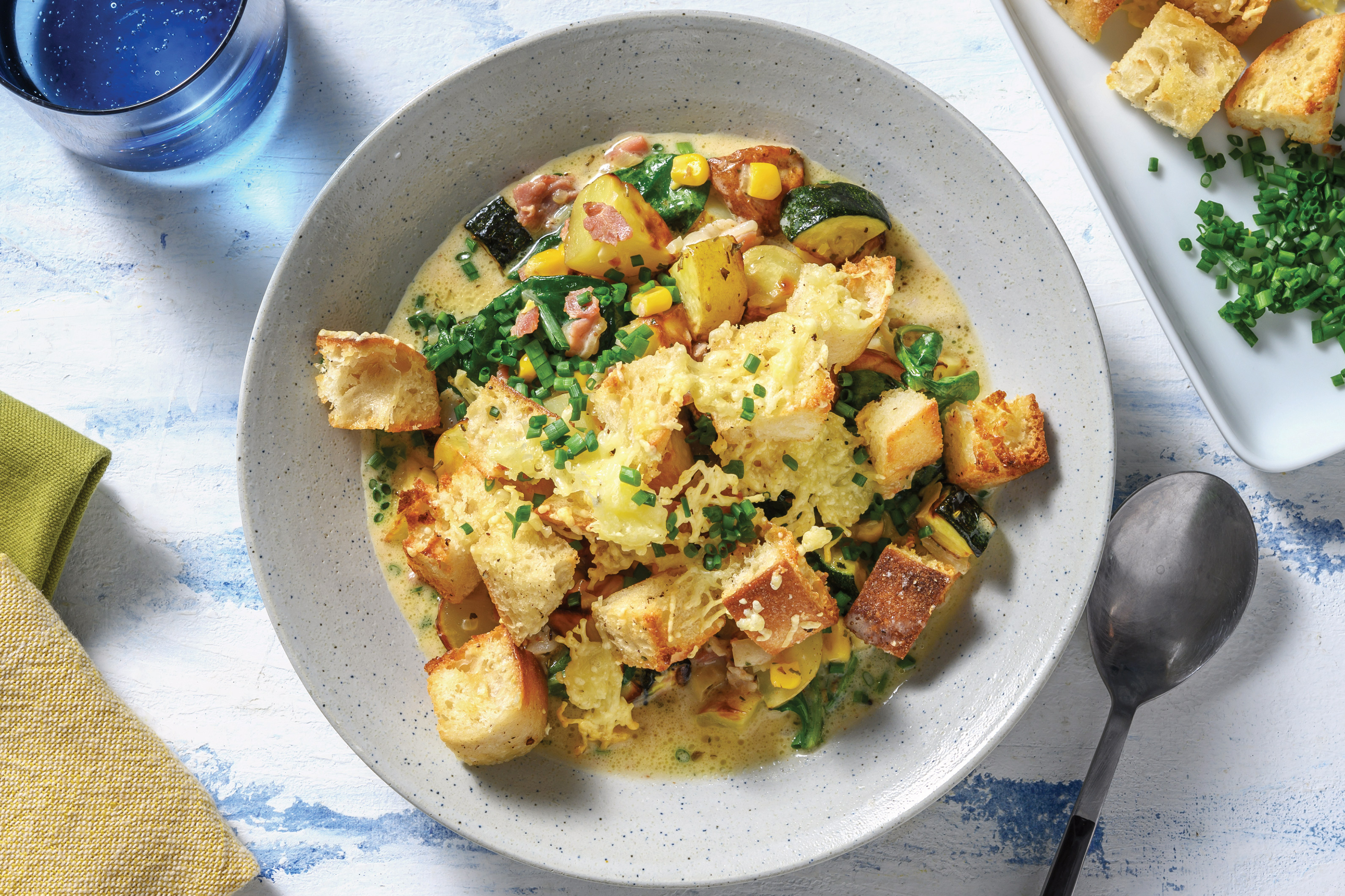 Creamy Bacon & Corn Soup