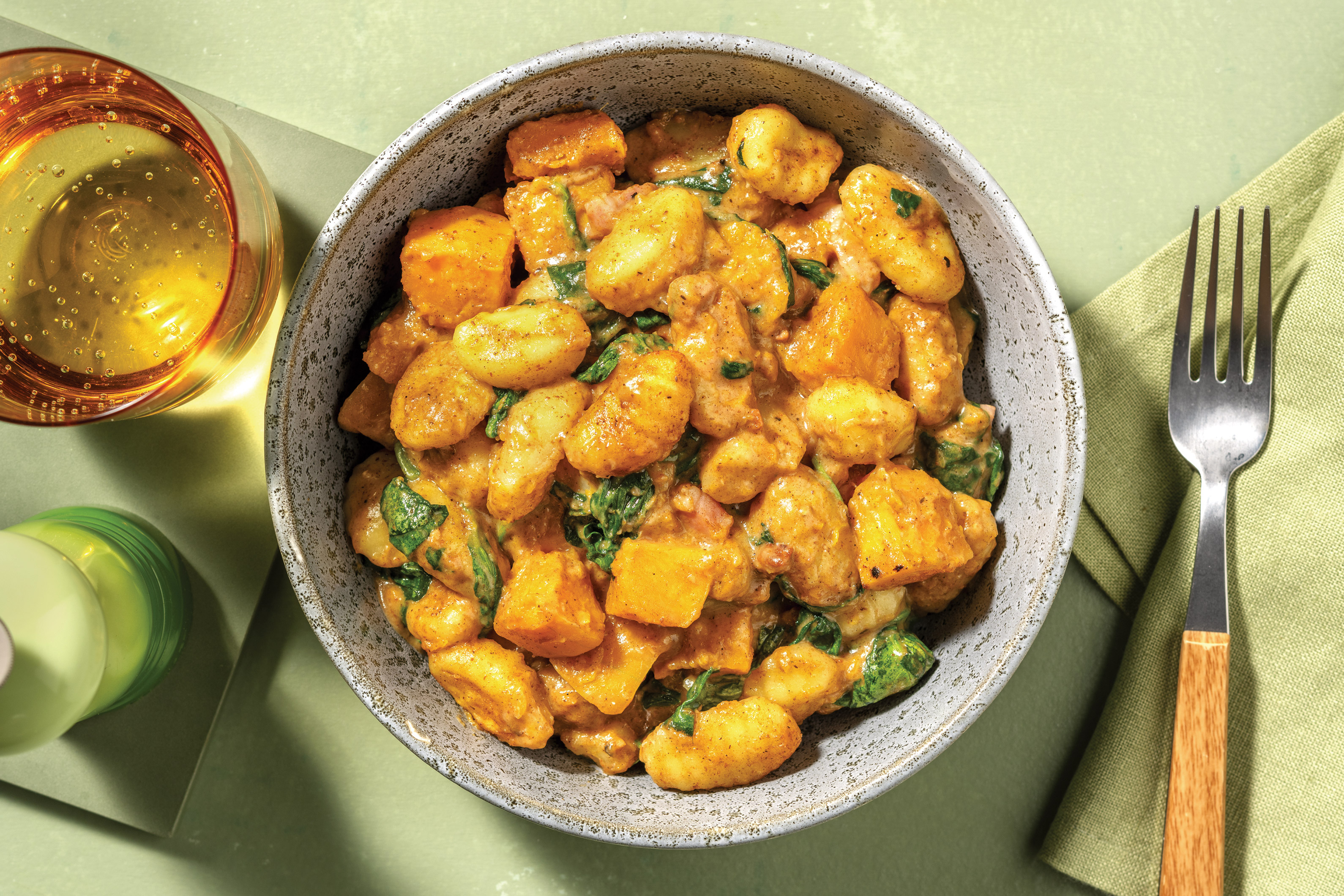 Creamy Bacon Gnocchi Bake