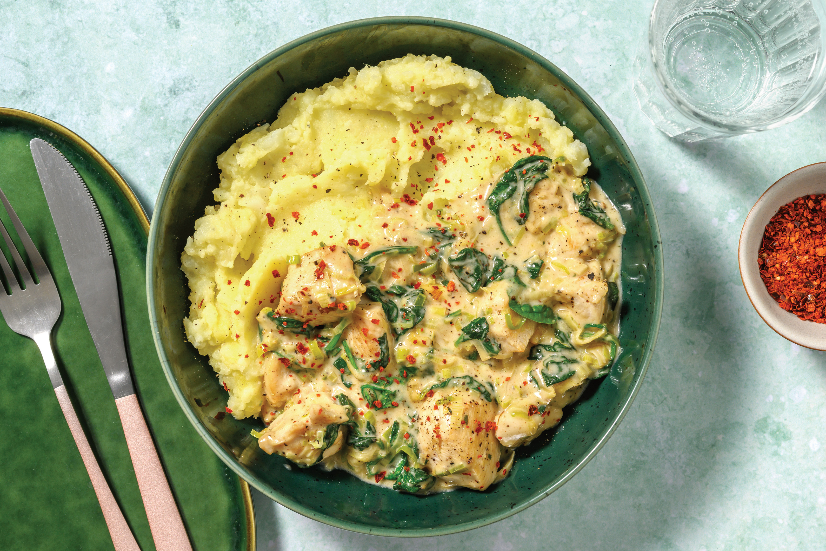 Creamy Chicken & Leek Casserole