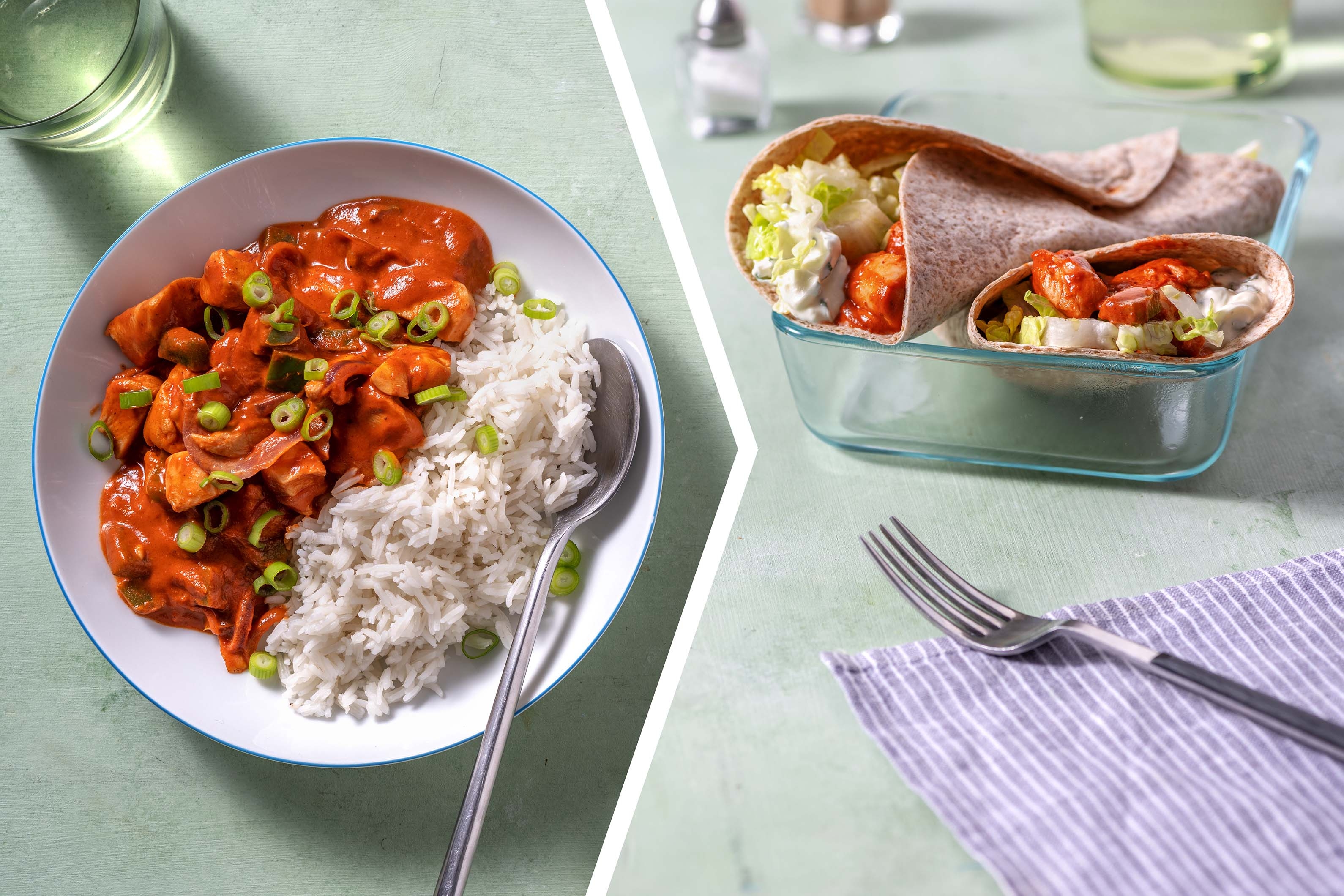 Creamy Chicken Masala Dinner